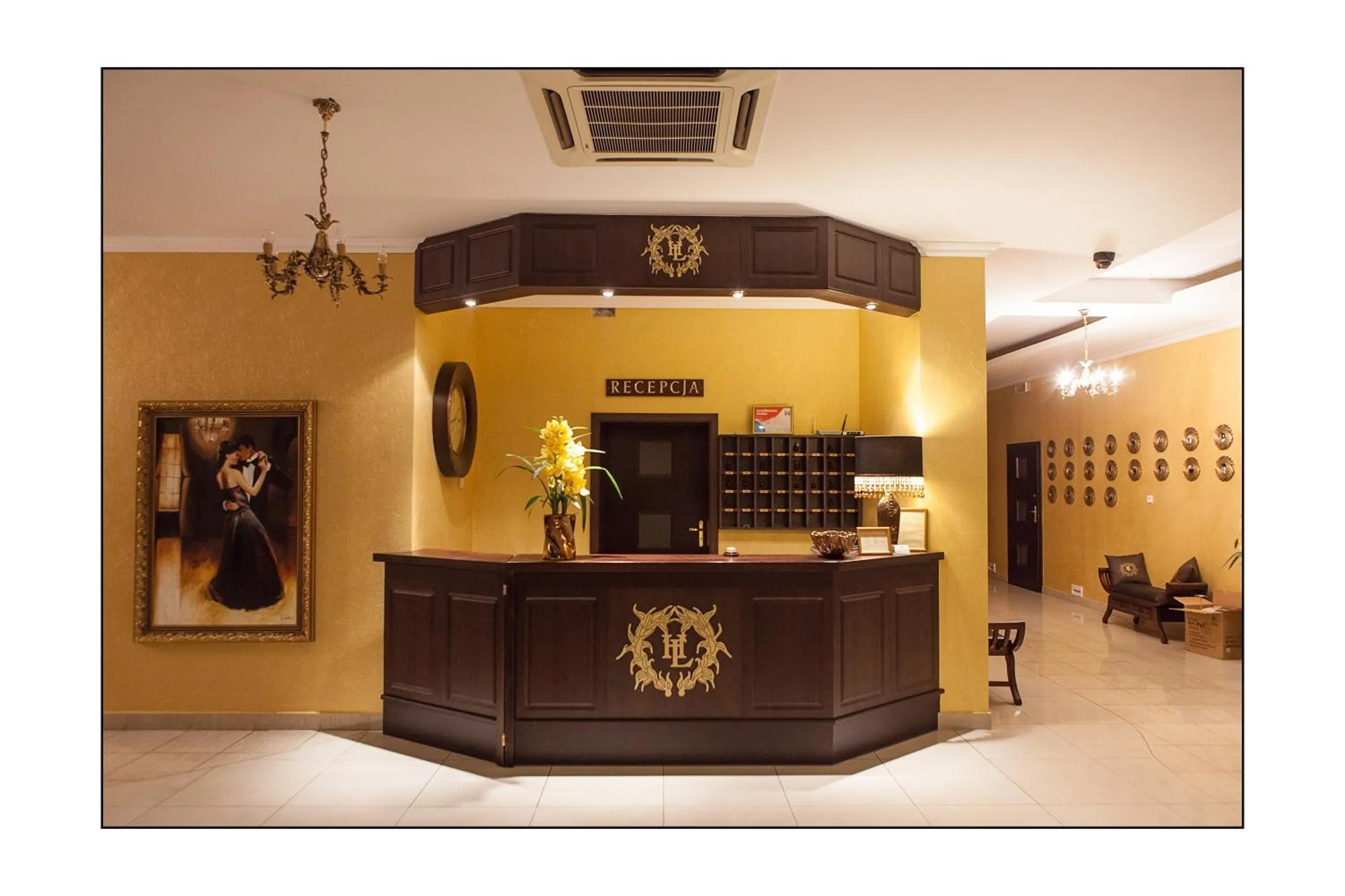 Lobby or reception in Hotel Lord Dębica