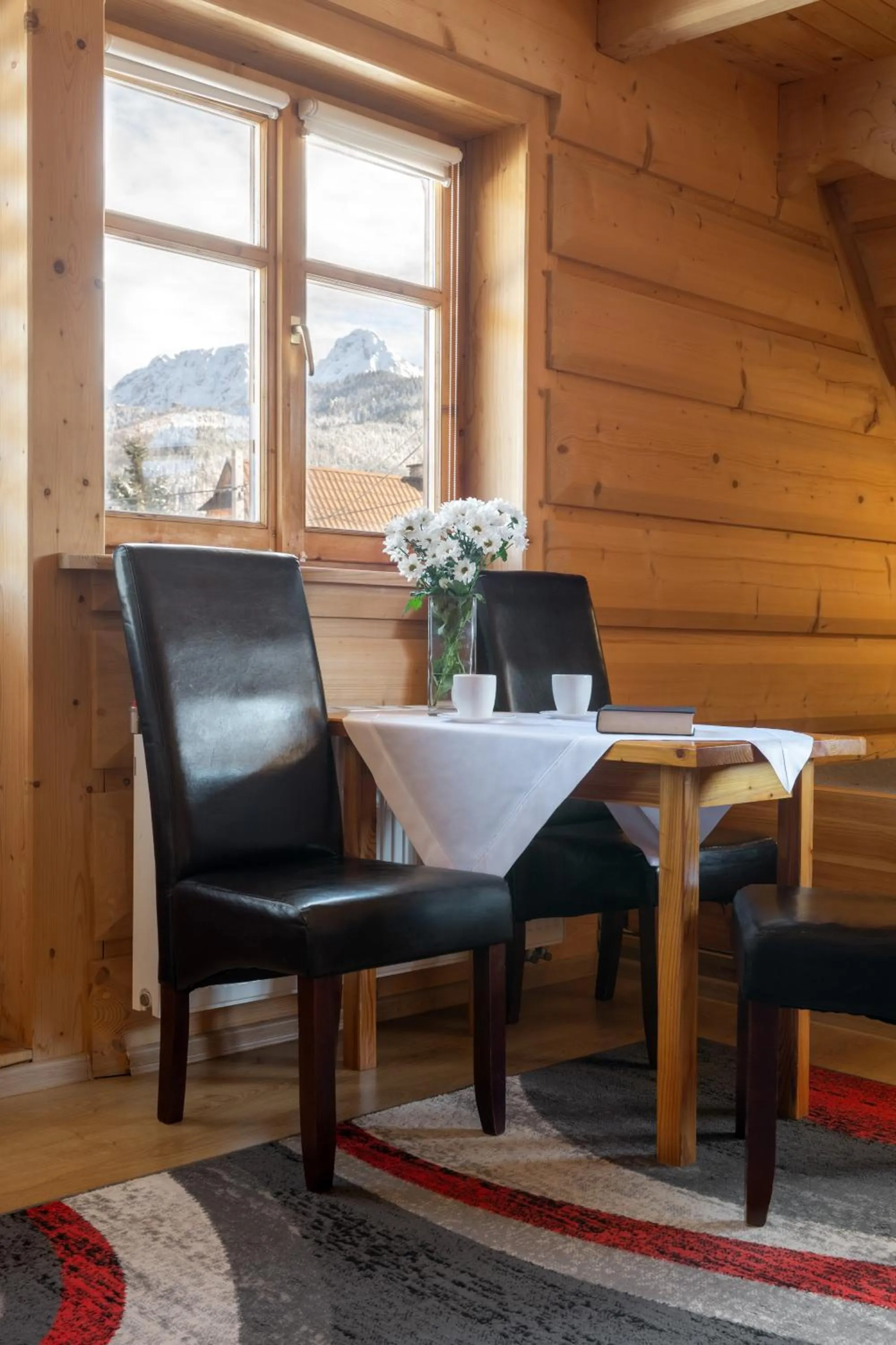 Seating area in Zakątek Pod Smrekami