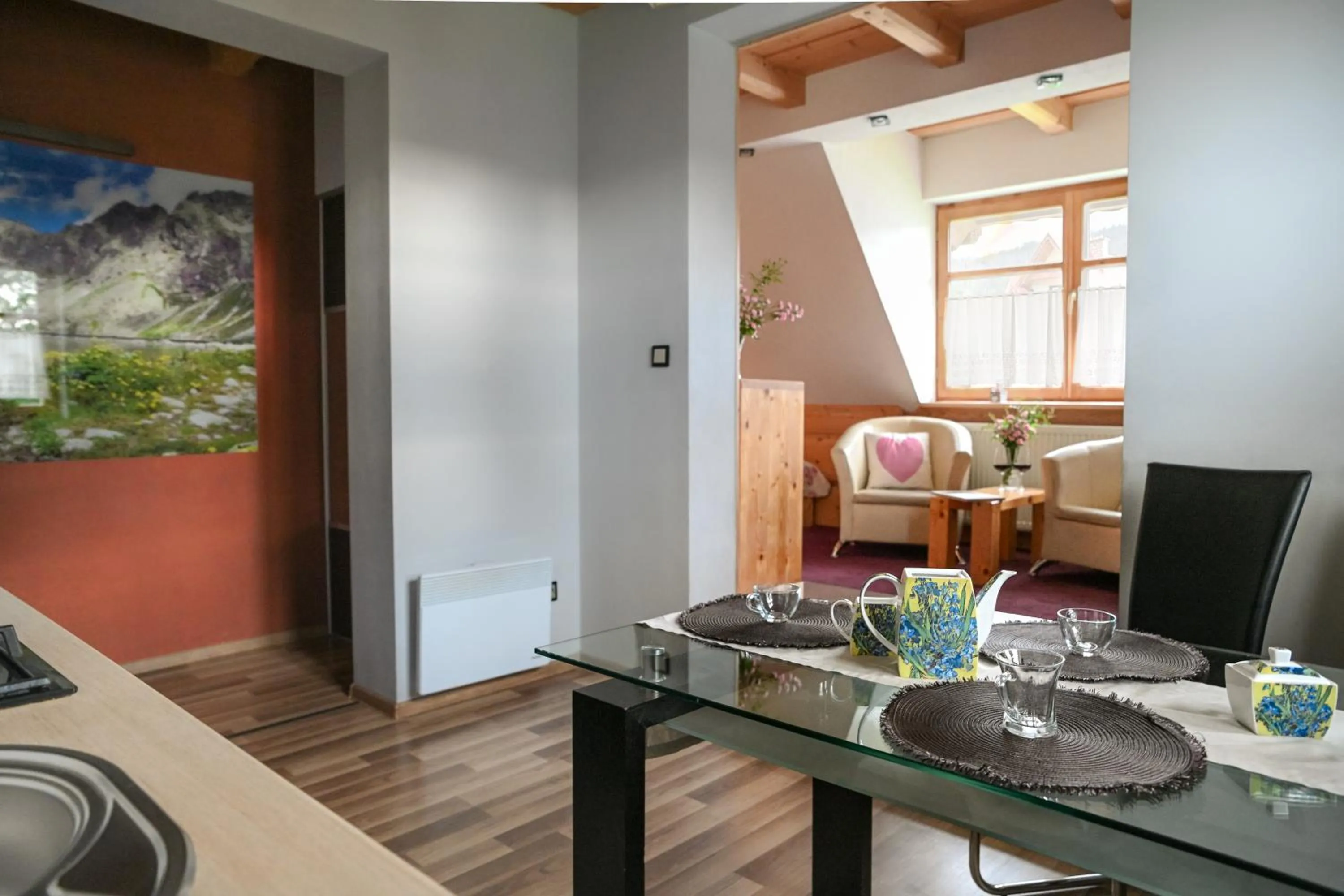 Kitchen or kitchenette in Zakątek Pod Smrekami