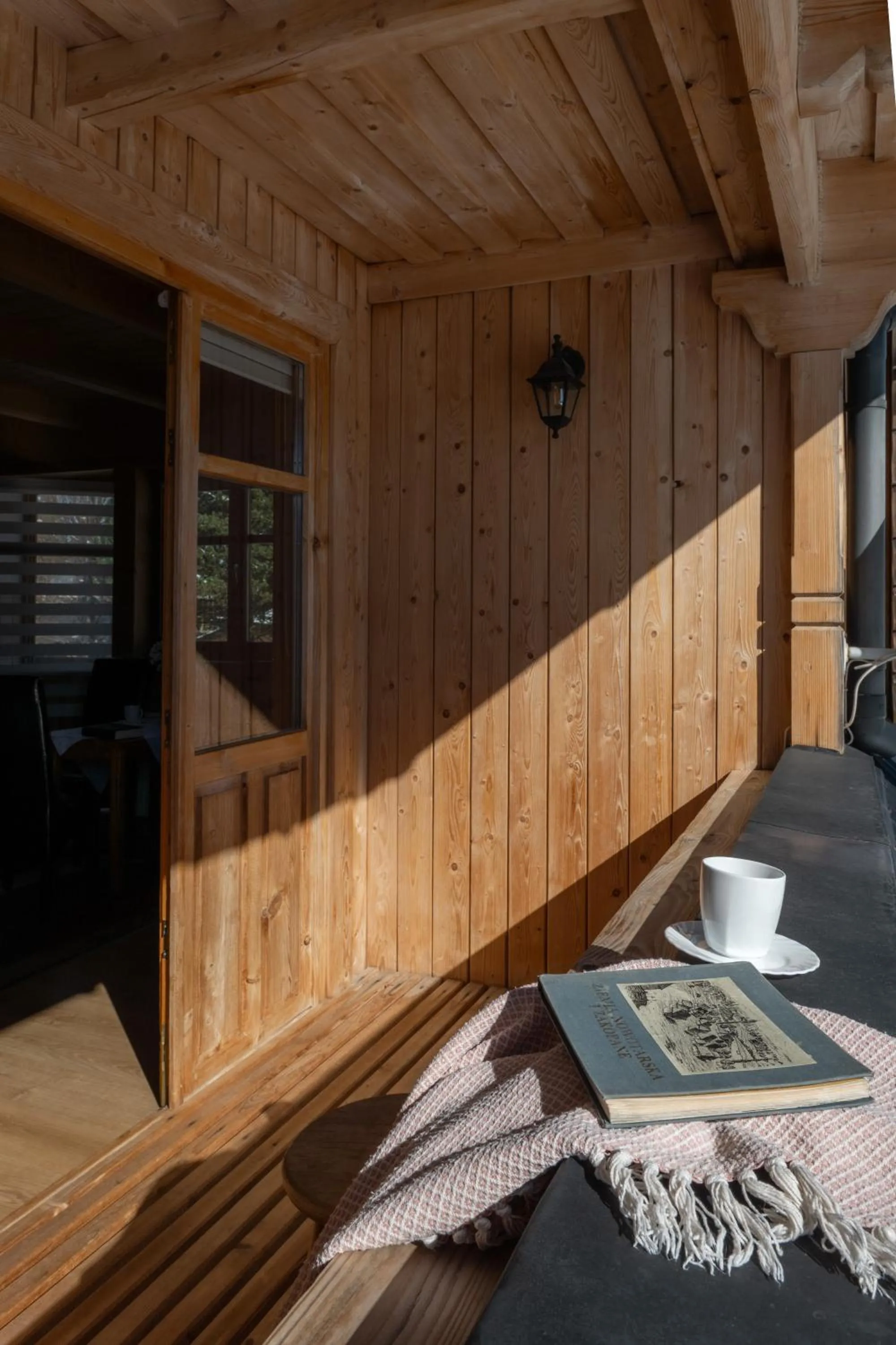 Seating area in Zakątek Pod Smrekami