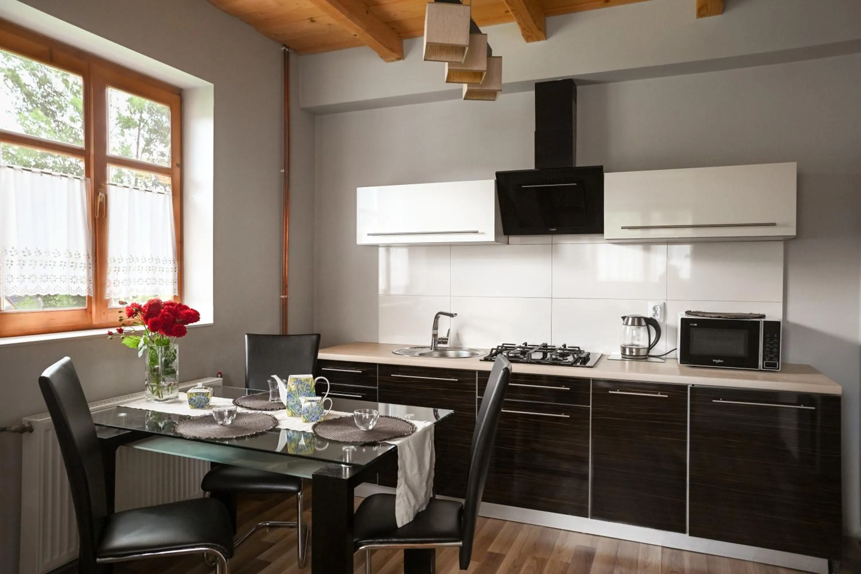 Kitchen or kitchenette in Zakątek Pod Smrekami