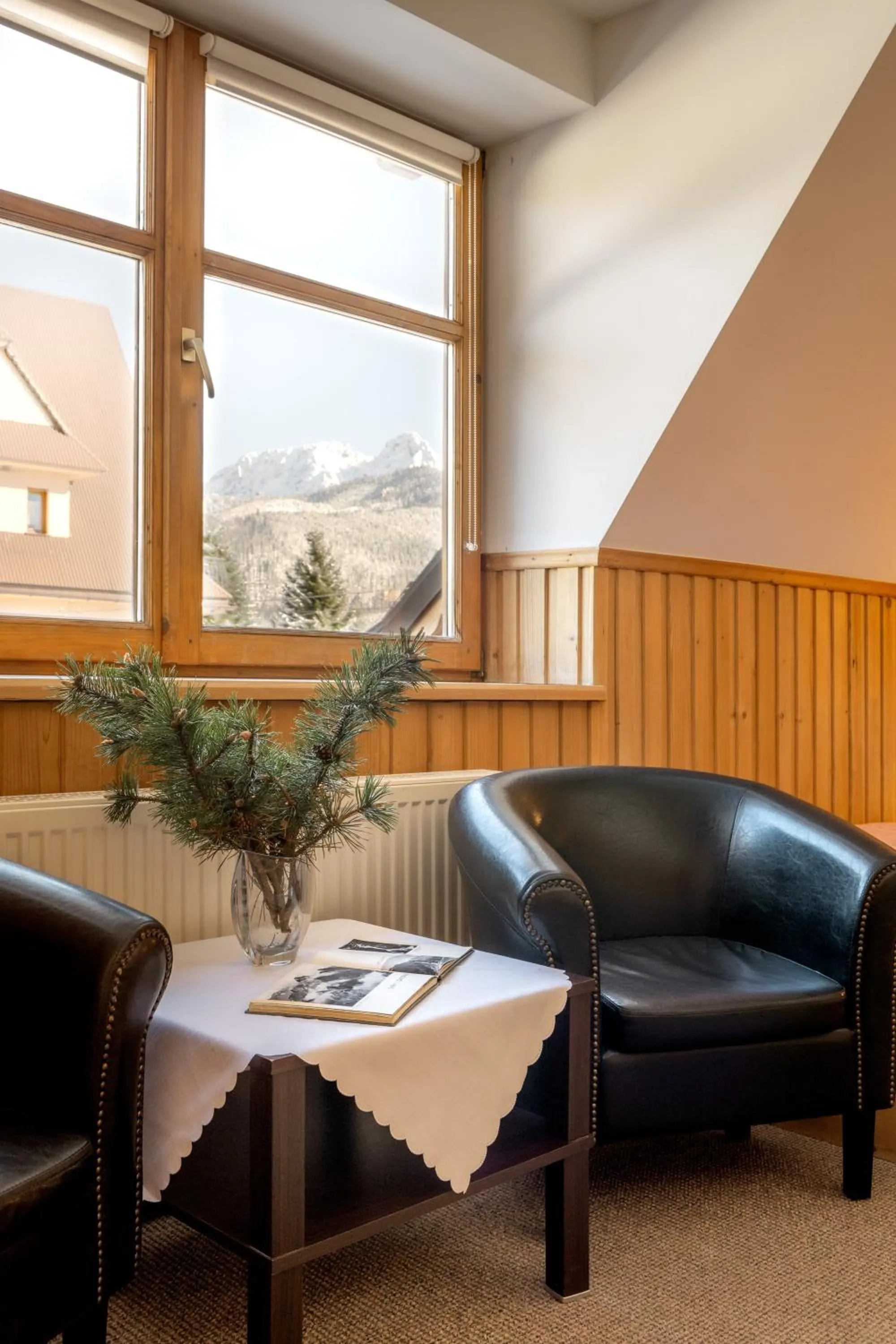 Seating area in Zakątek Pod Smrekami