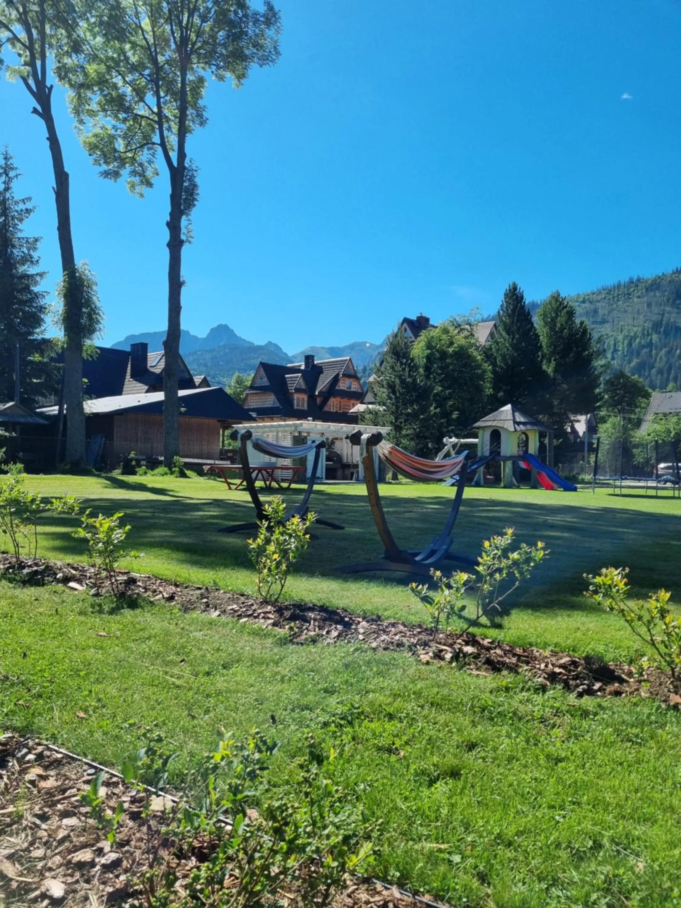 Natural landscape in Zakątek Pod Smrekami