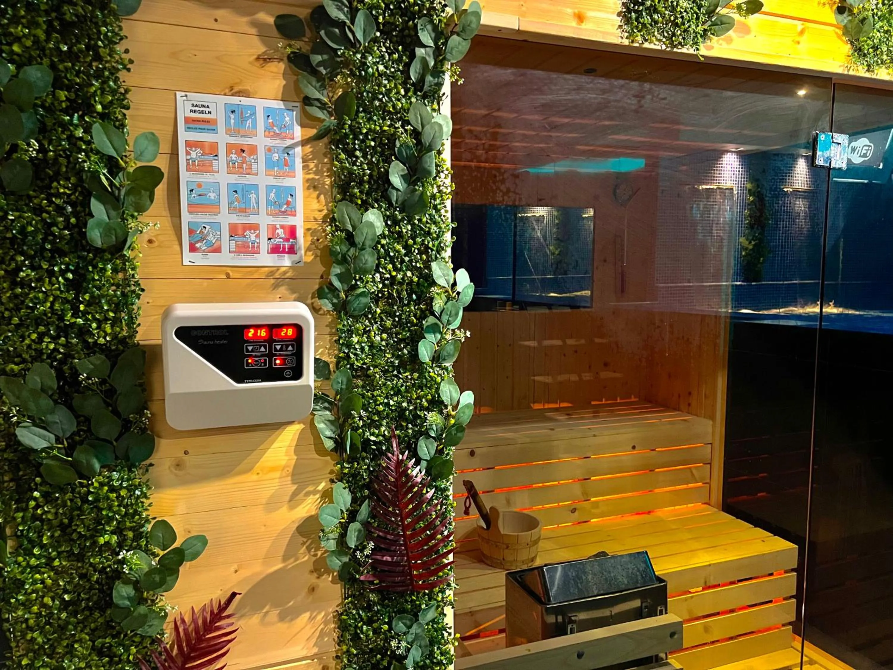 Sauna in Hotel & Spa Villa Luxe