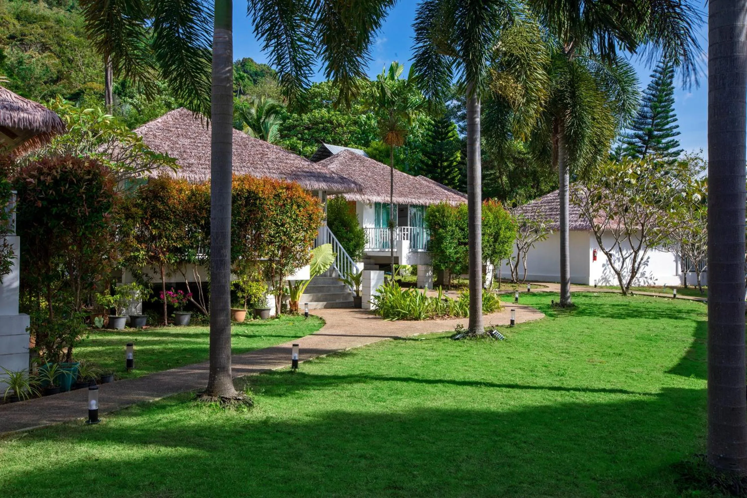 Garden in Daydream villa resort