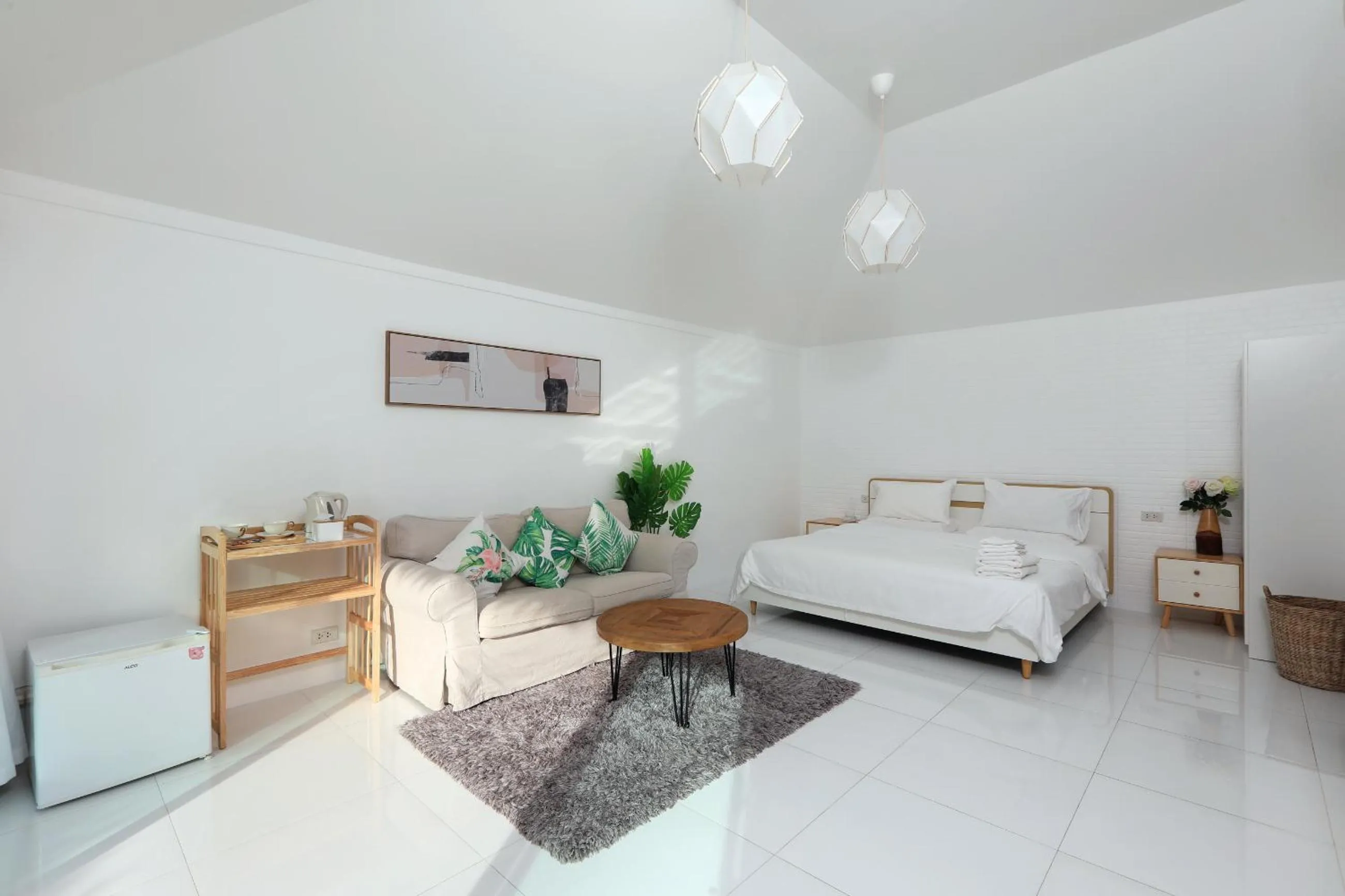 Bed in Daydream villa resort