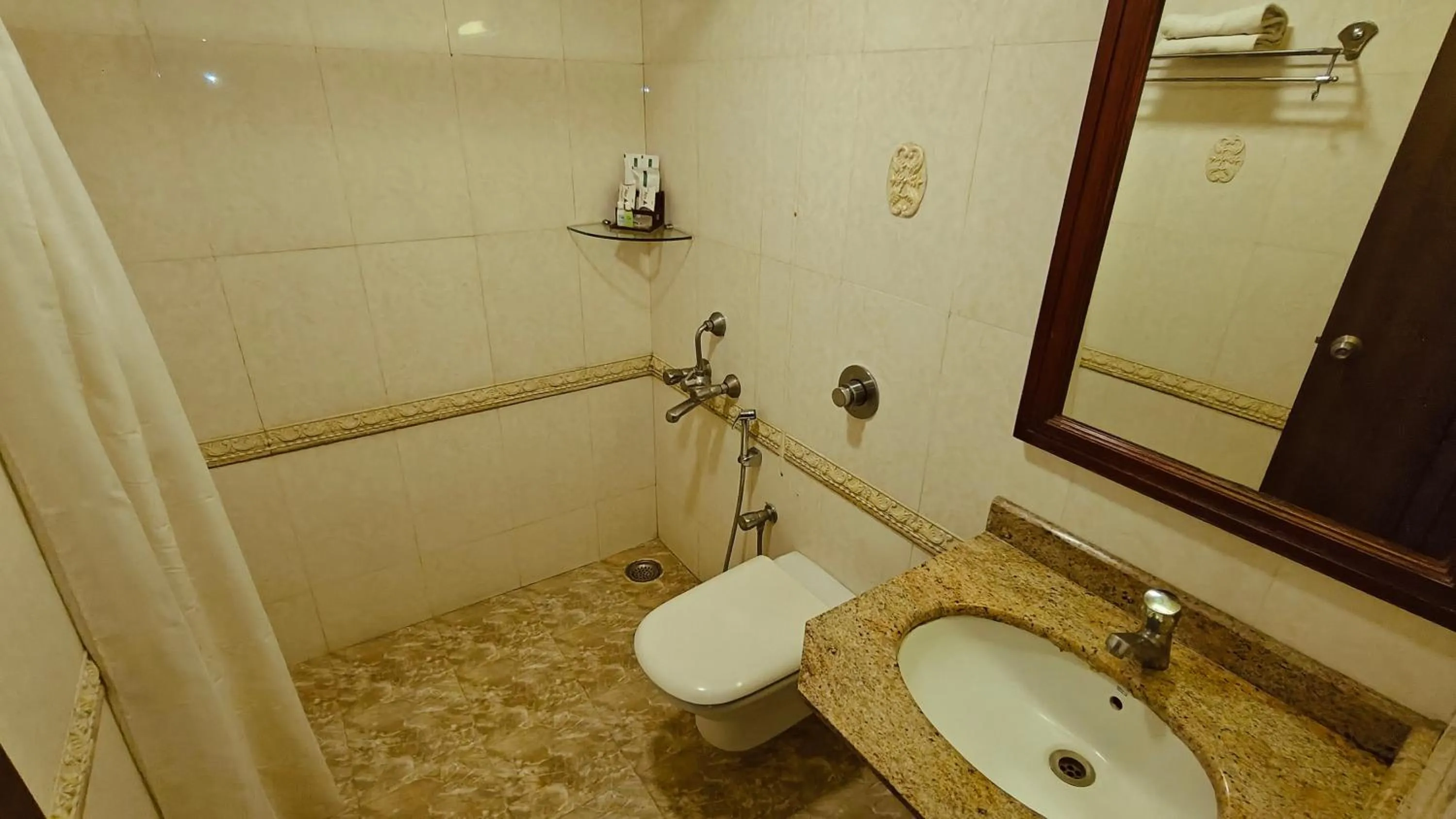 Toilet in Alps Residency - A Bergamont Hotel, Krishnagiri