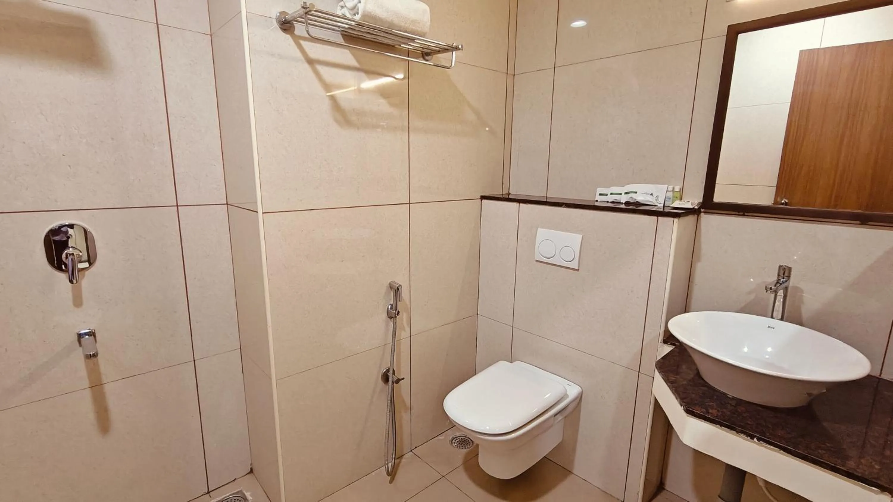 Toilet in Alps Residency - A Bergamont Hotel, Krishnagiri