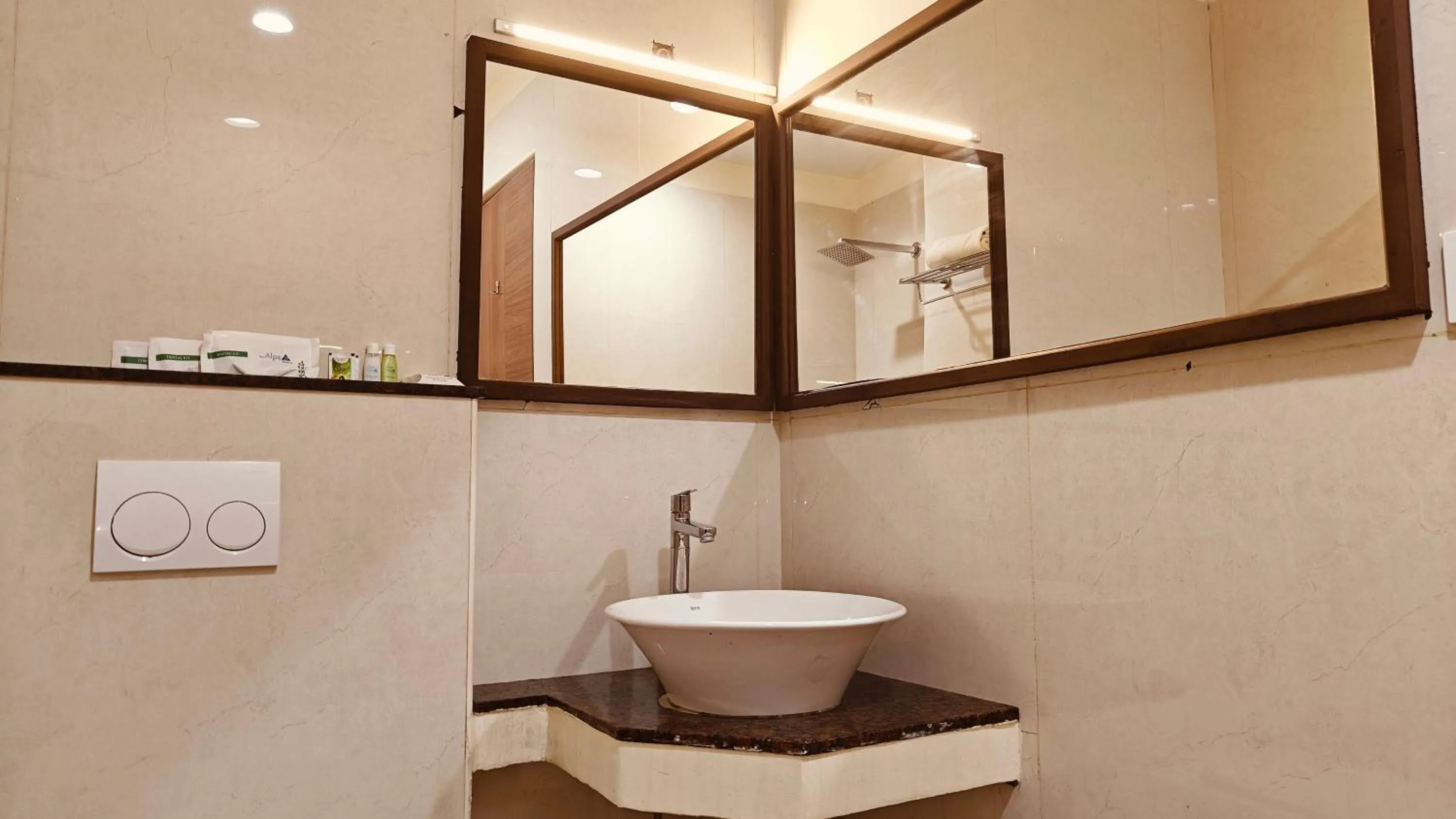 Bathroom in Alps Residency - A Bergamont Hotel, Krishnagiri