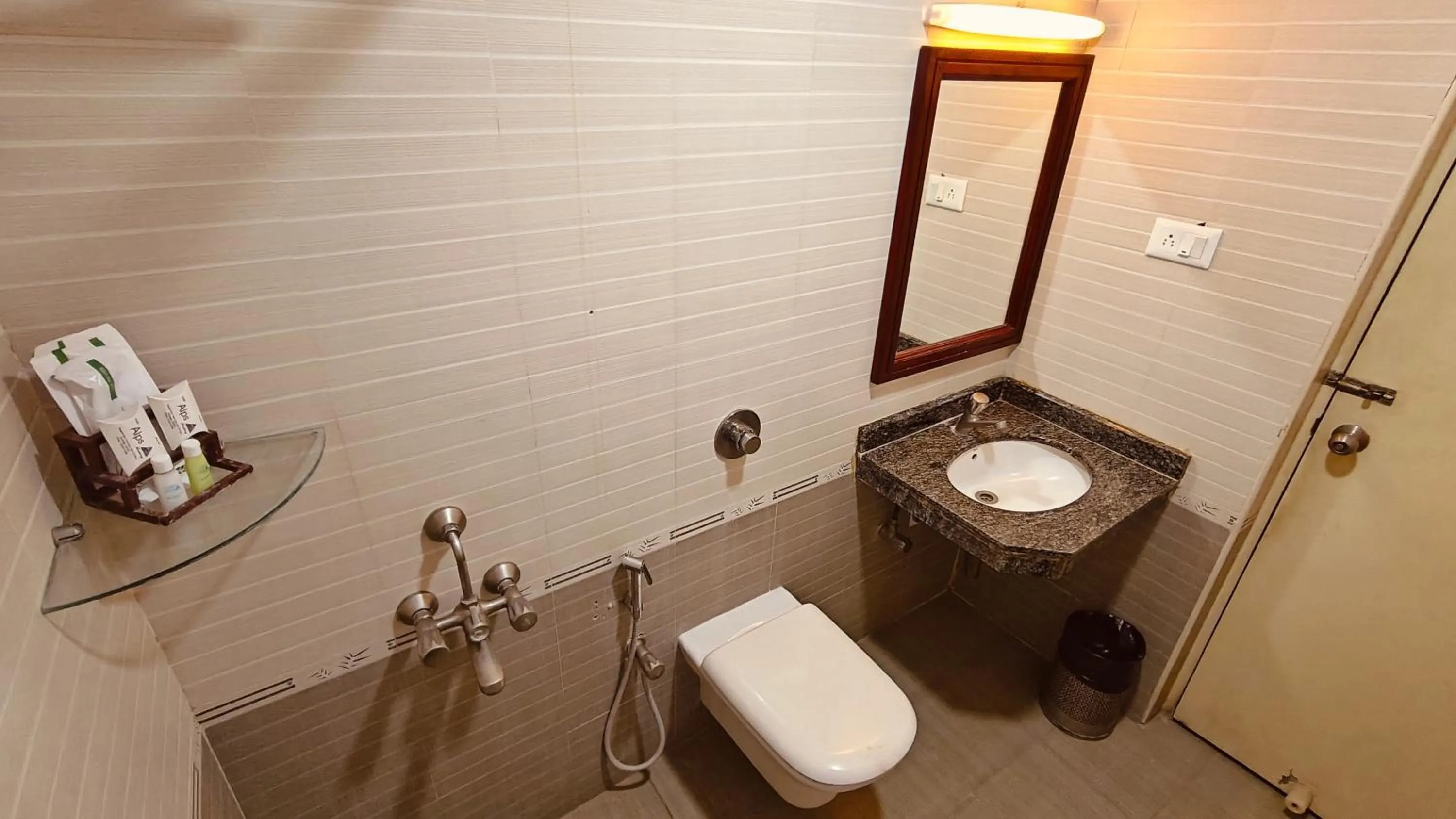 Toilet in Alps Residency - A Bergamont Hotel, Krishnagiri
