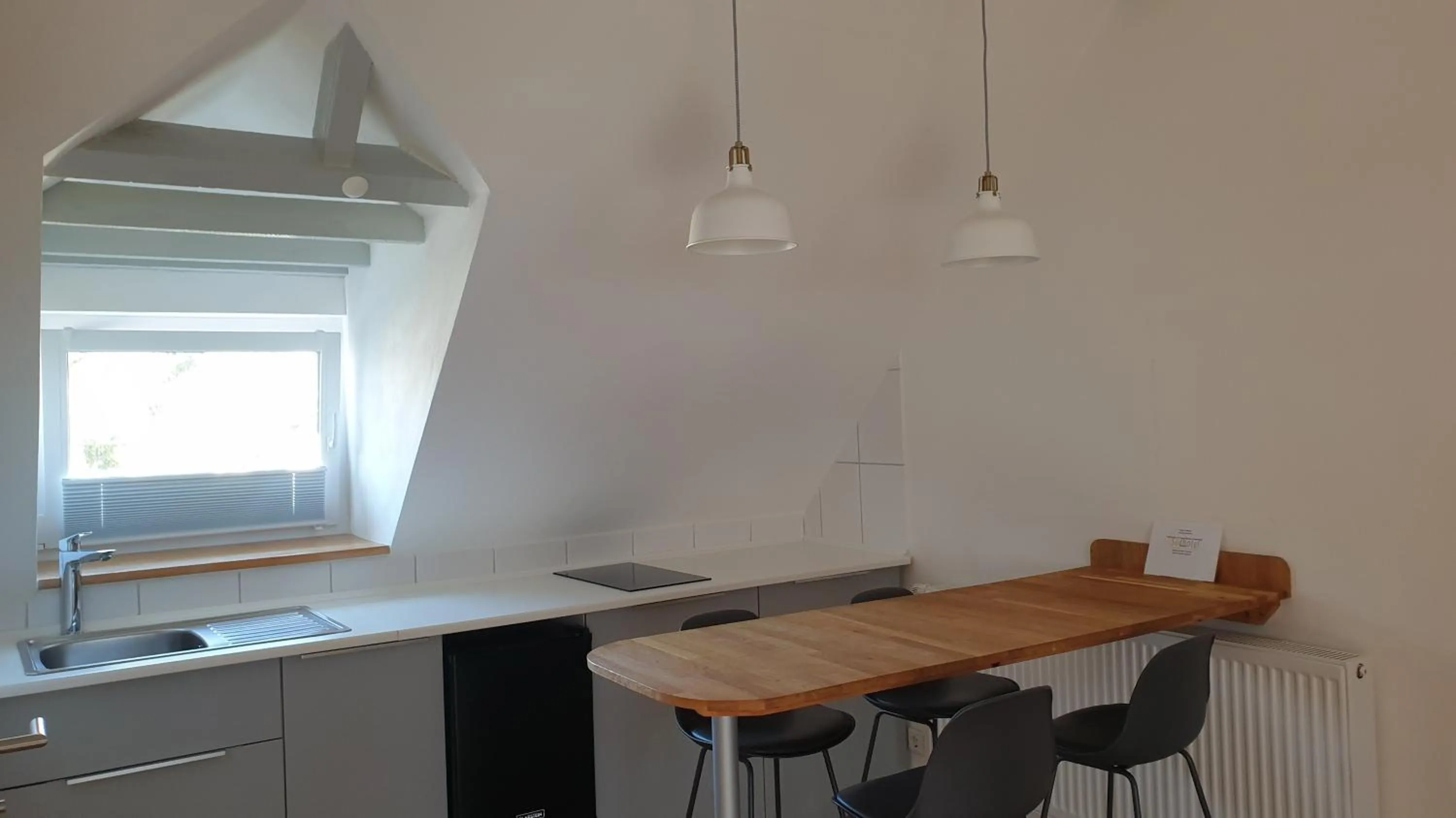 Kitchen or kitchenette in Südhotel