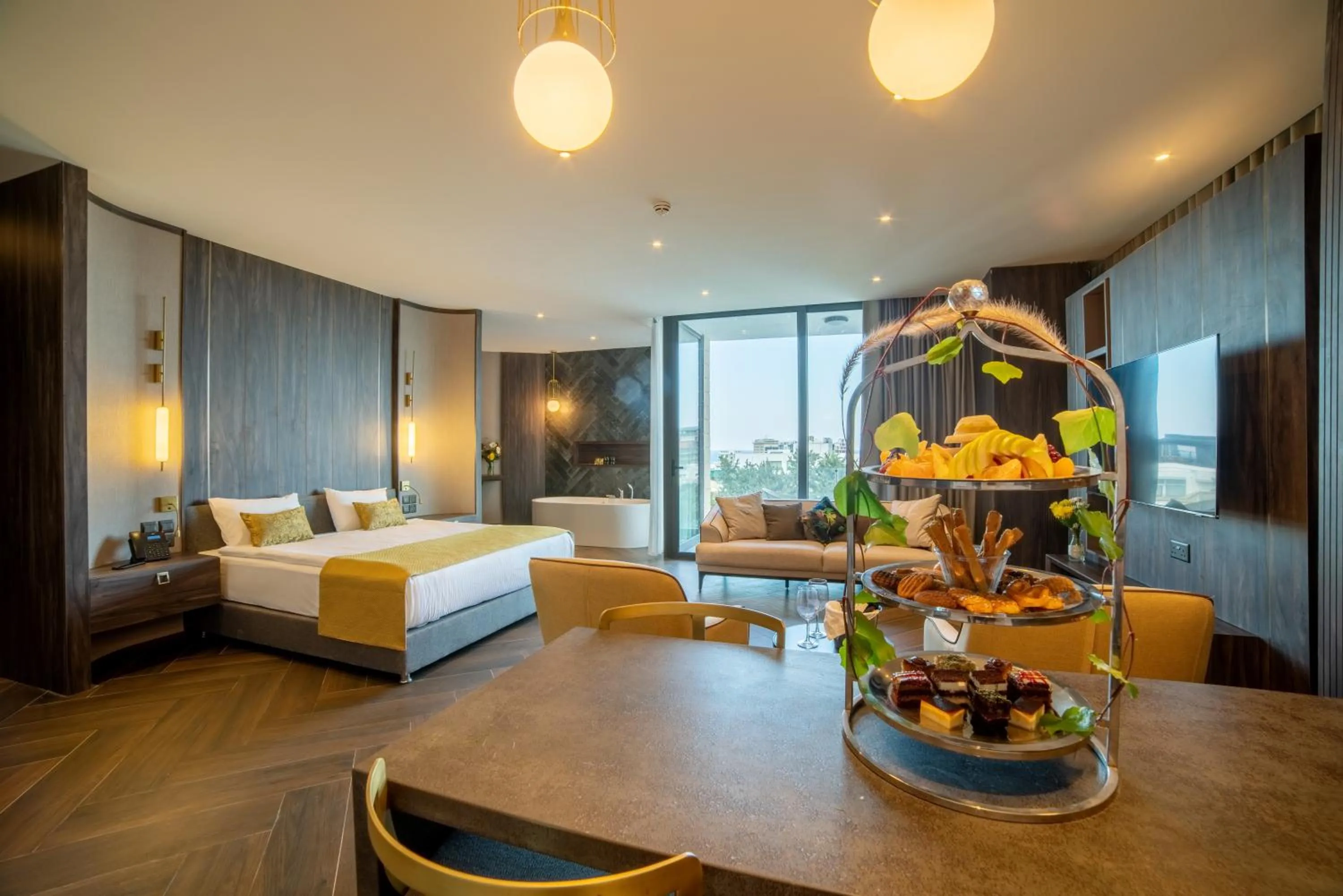 Food and drinks, Bed in Hotel Pia Bella