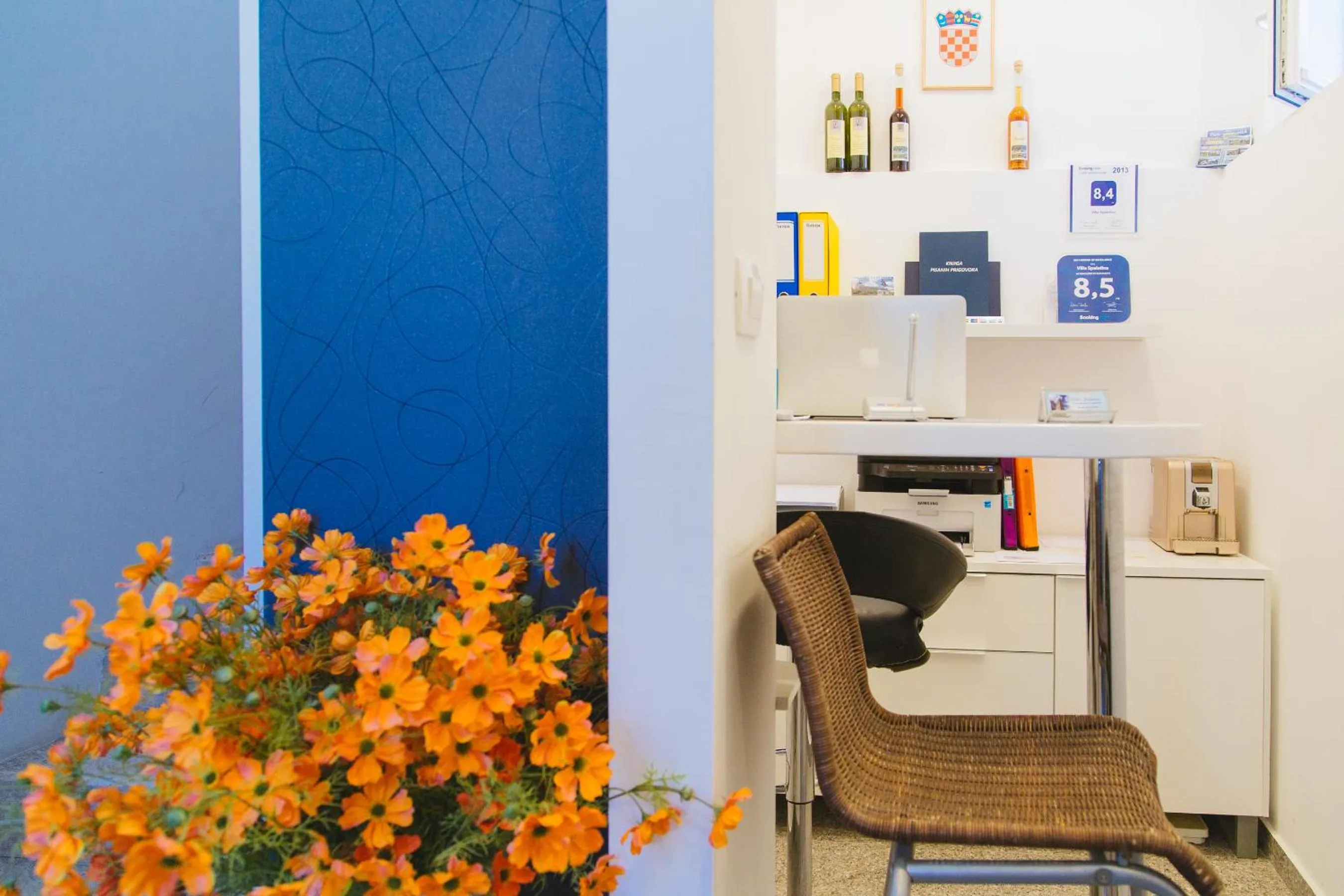 Lobby or reception in Villa Spalatina