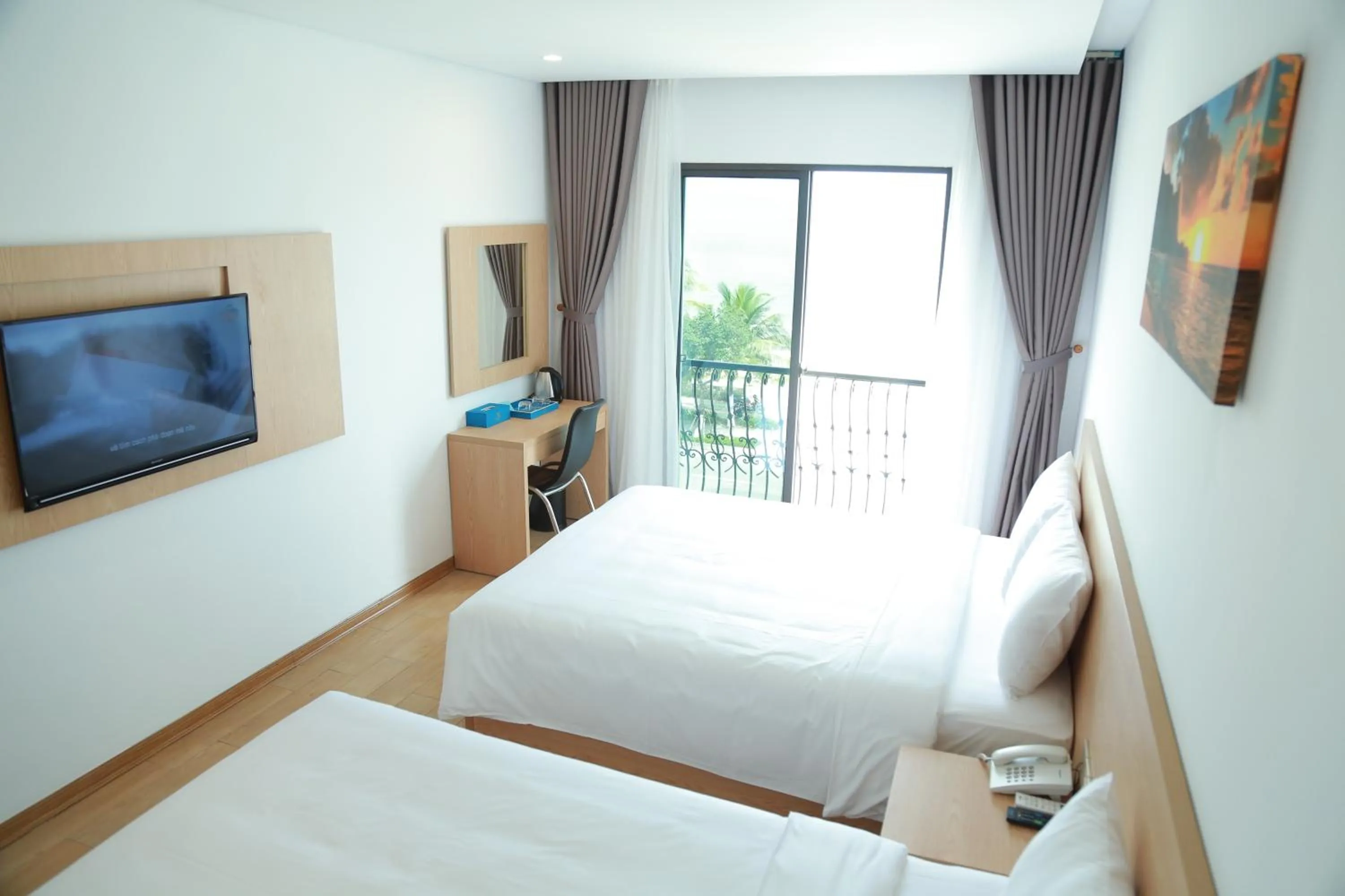 Bedroom, Bed in Gold Boutique Hotel Danang