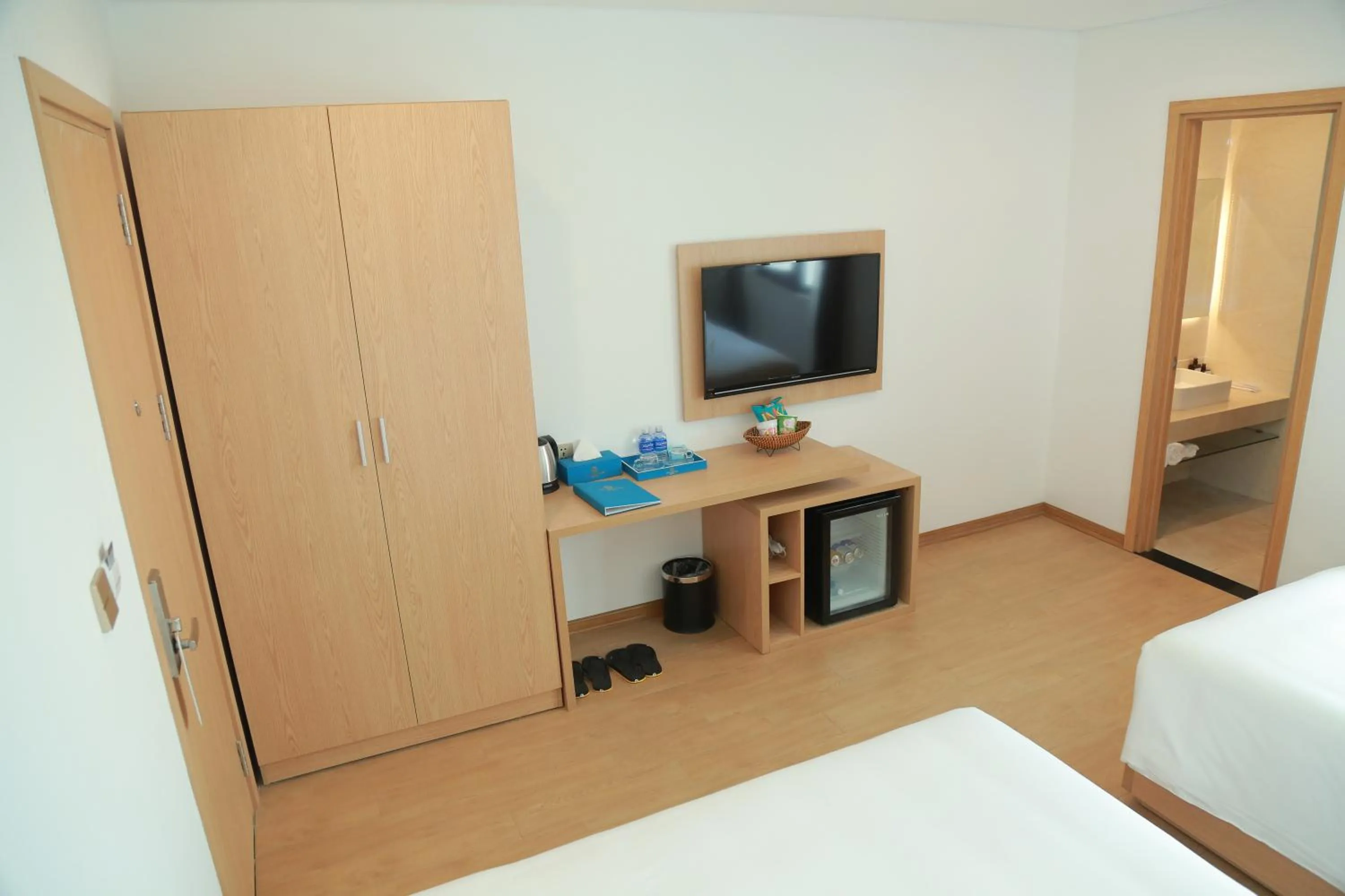 TV and multimedia, Bed in Gold Boutique Hotel Danang