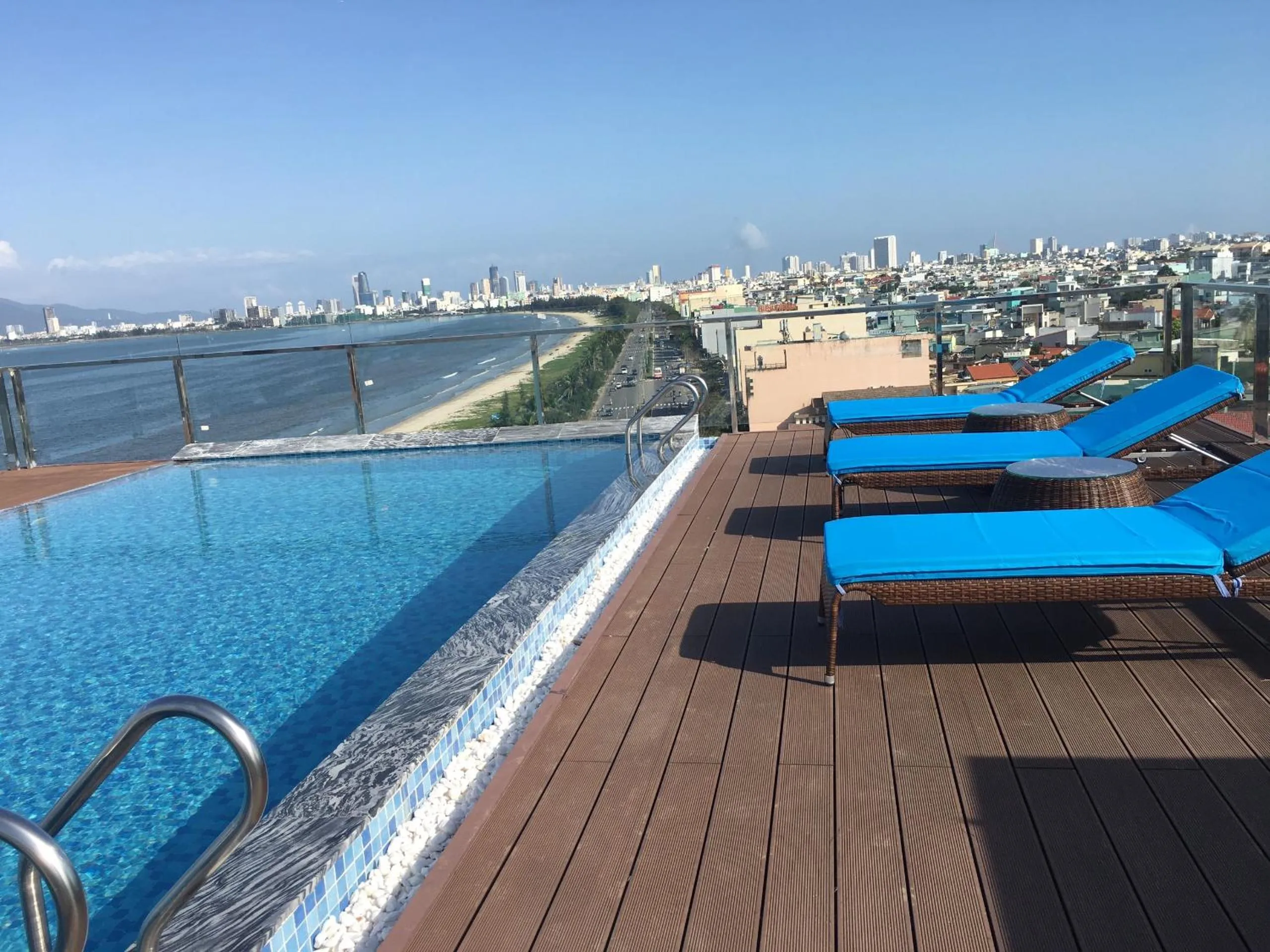 Swimming pool in Gold Boutique Hotel Danang