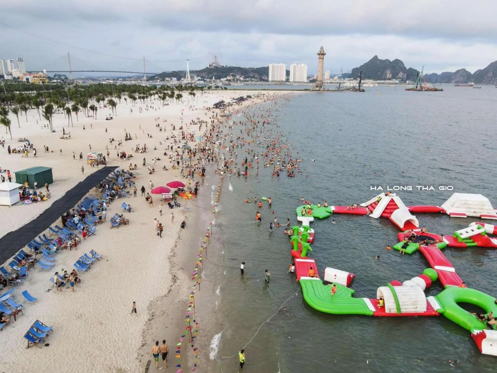 Beach in AROMA Ha Long Hotel