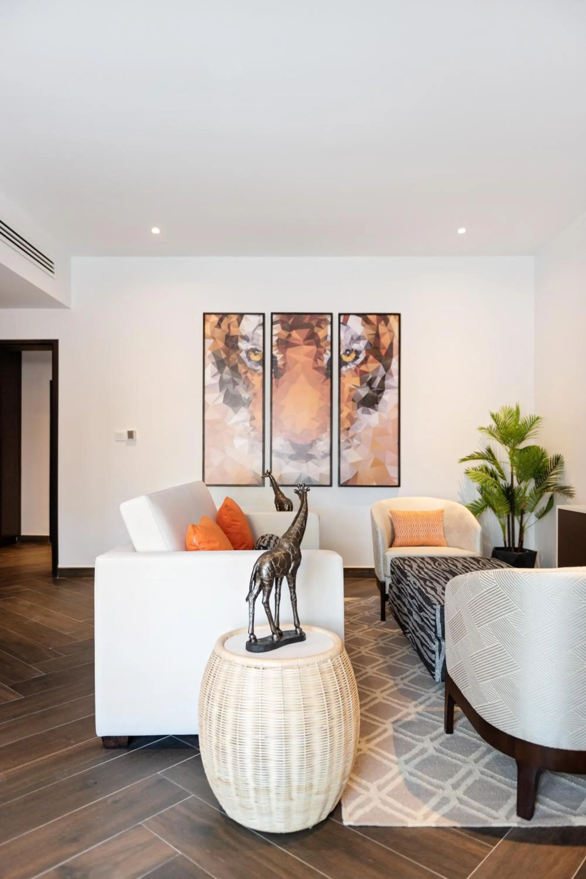 Family in Emirates Park Resort