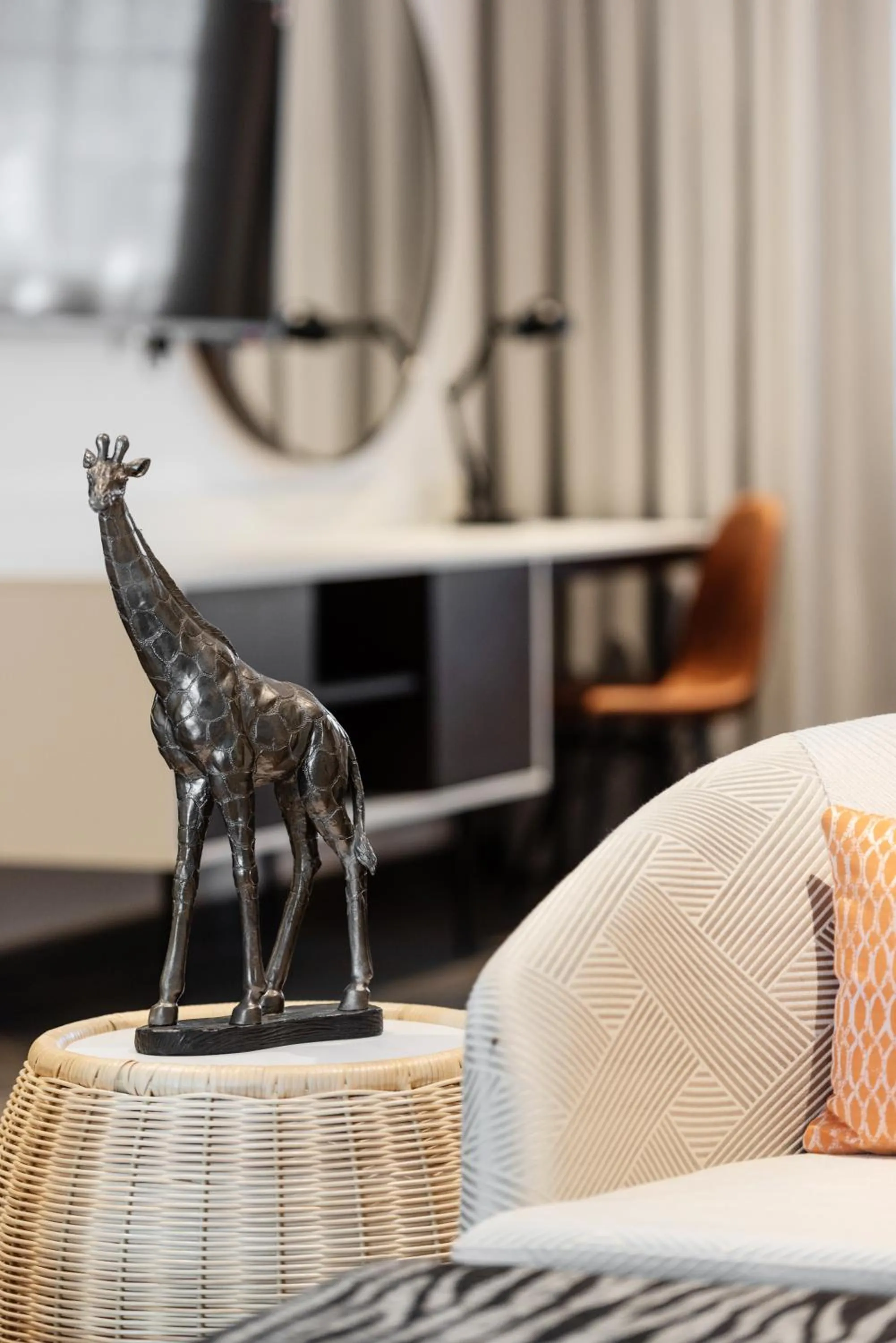 Living room in Emirates Park Resort