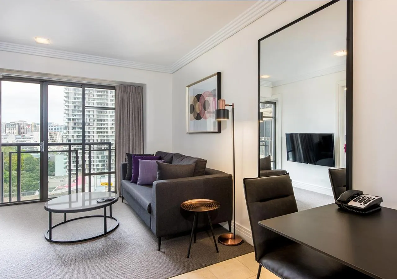 Living room in Avani Metropolis Auckland Residences