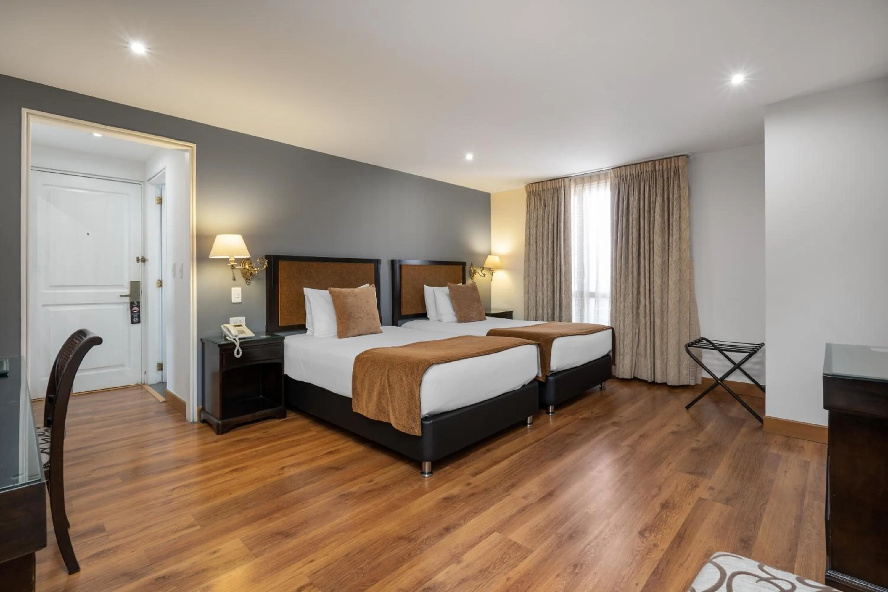 Bed in Hotel Le Manoir Bogotá