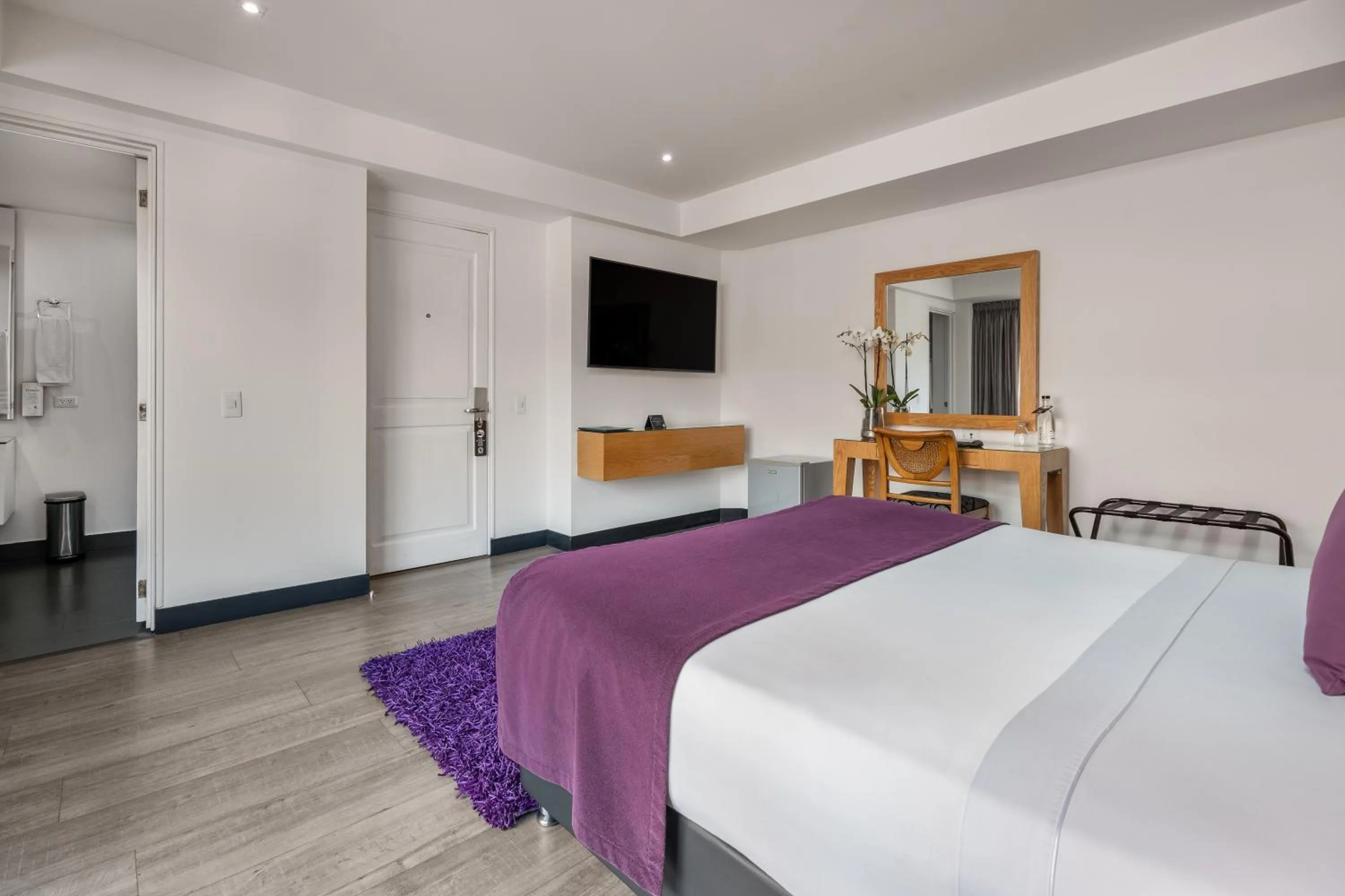 Bed in Hotel Le Manoir Bogotá