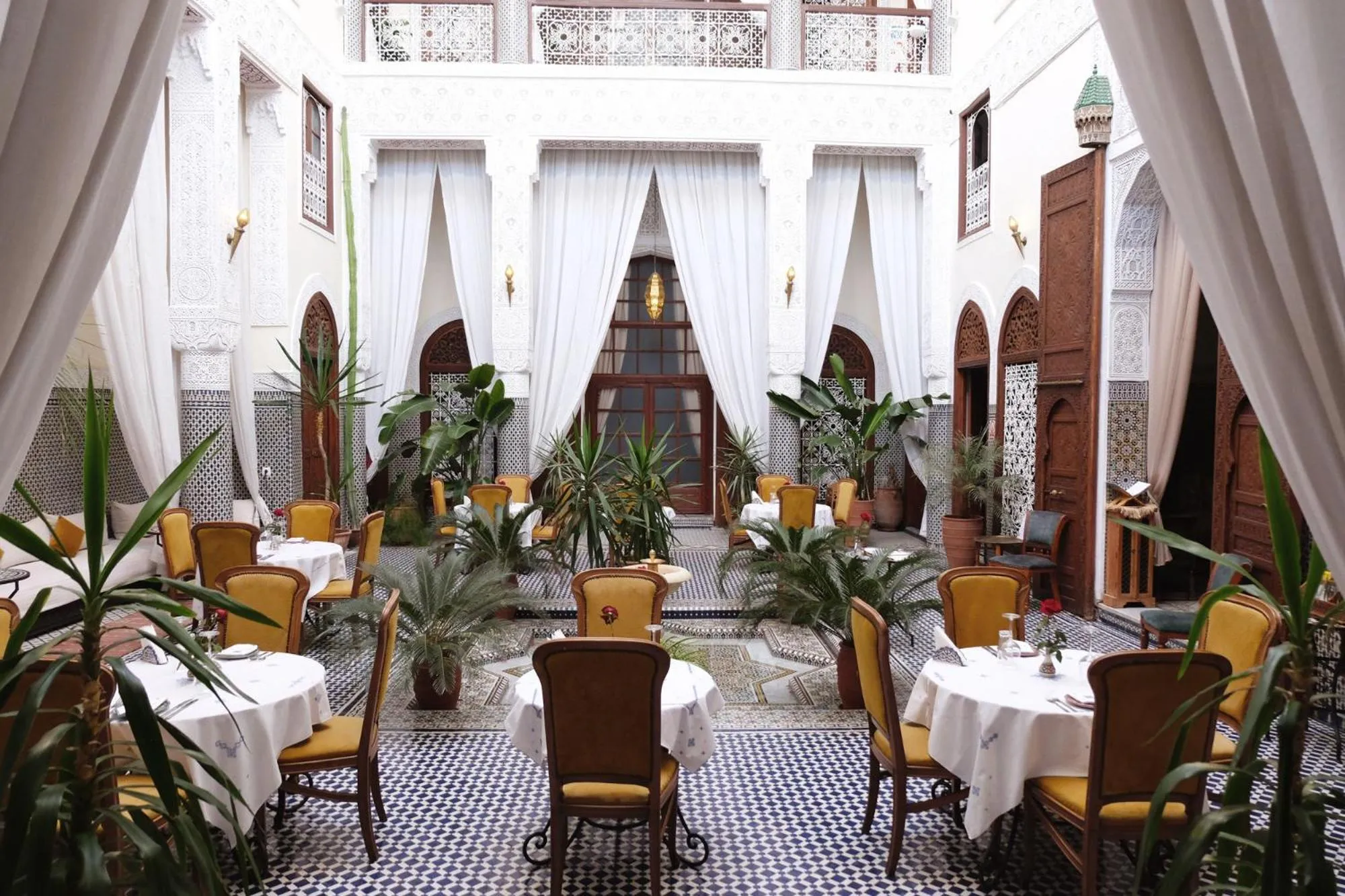 Patio in Riad Alassala Fes