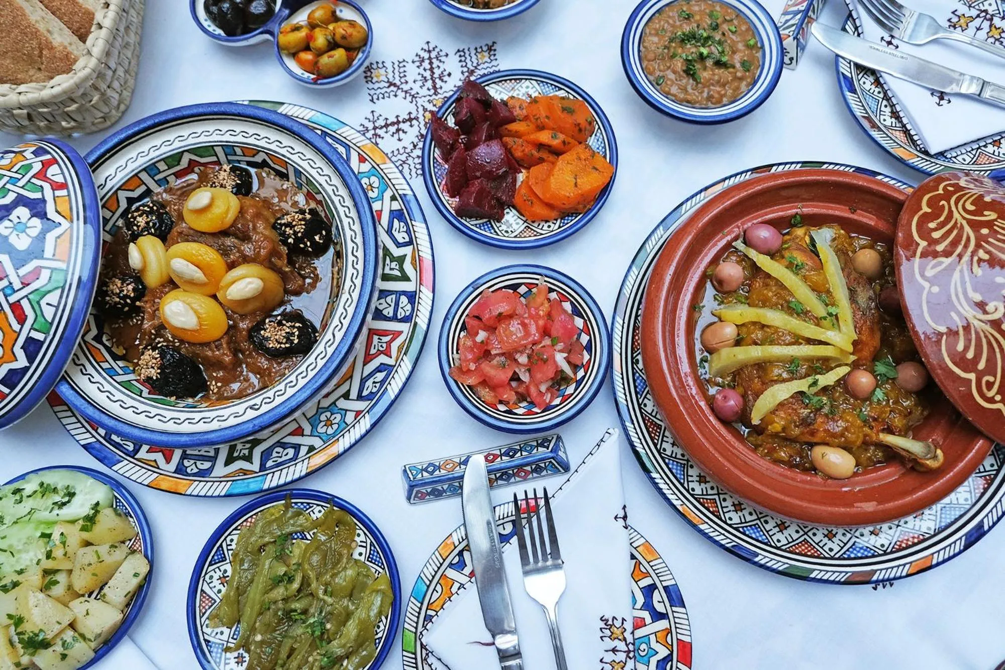 Food in Riad Alassala Fes