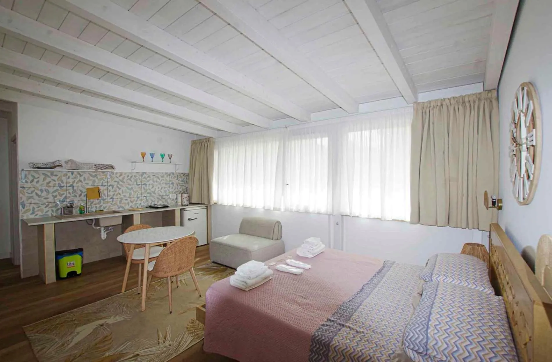 Bed in Old Bakery Rome GuestHouse