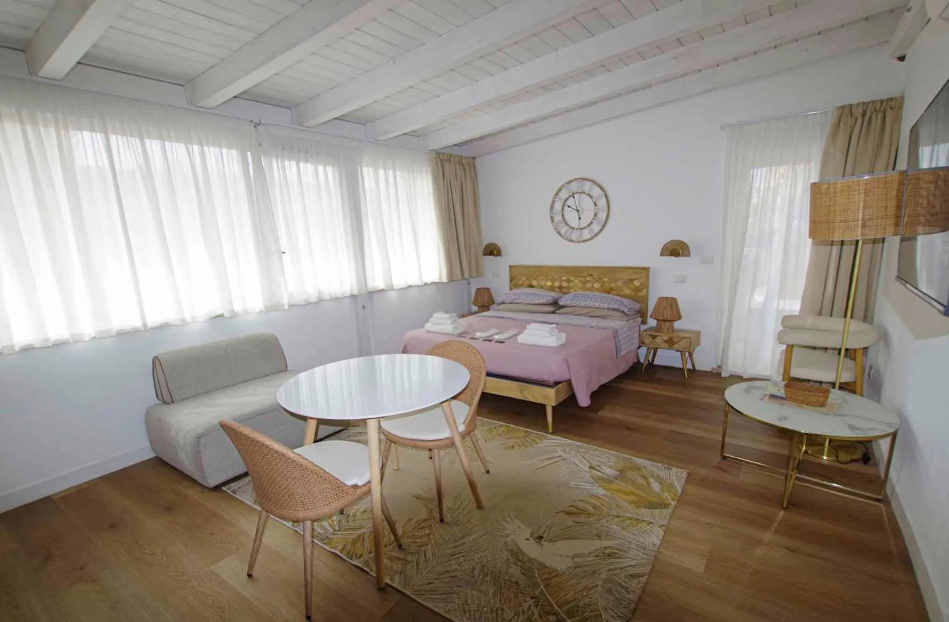 Bed in Old Bakery Rome GuestHouse