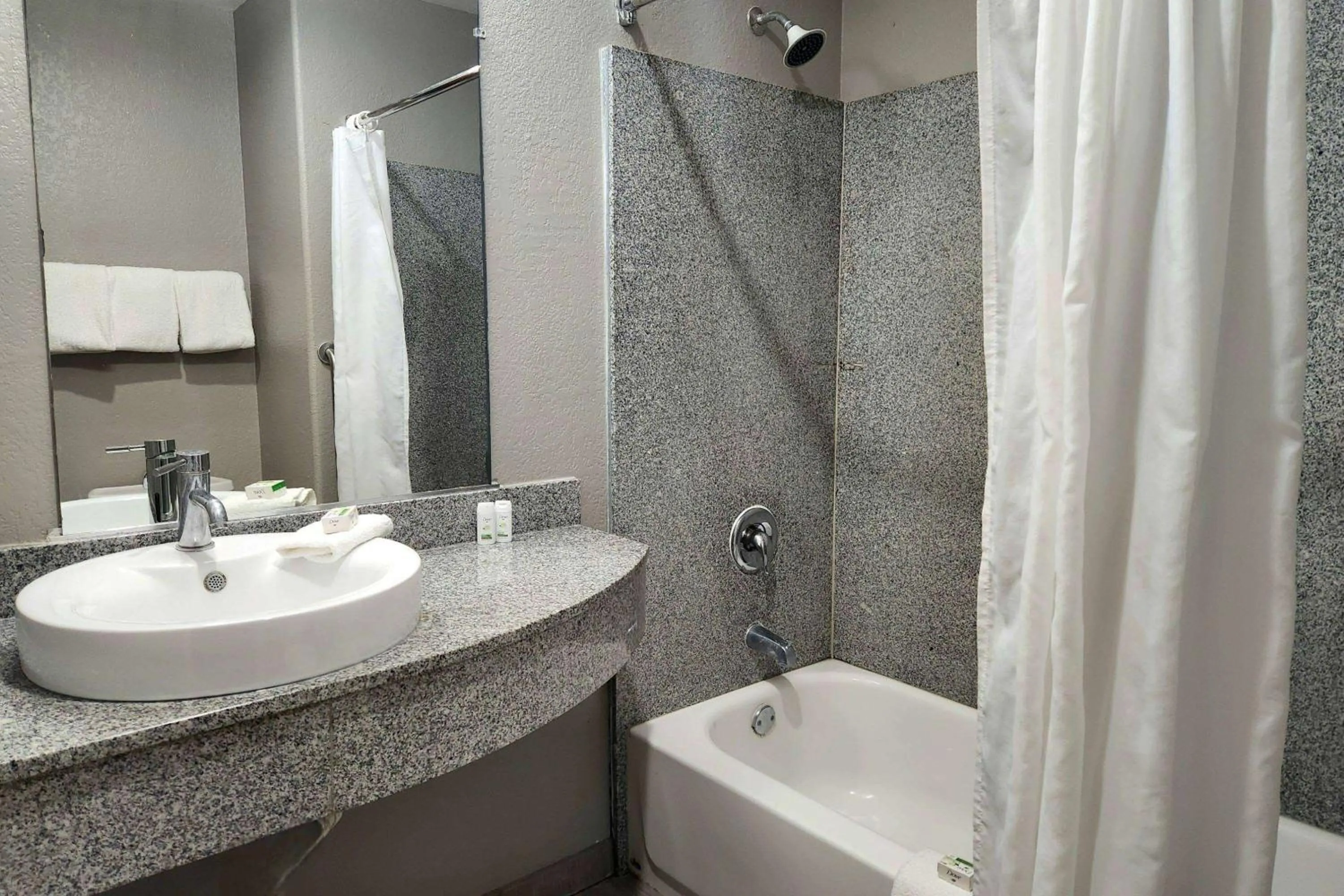 Bathroom in Baymont by Wyndham San Antonio Airport