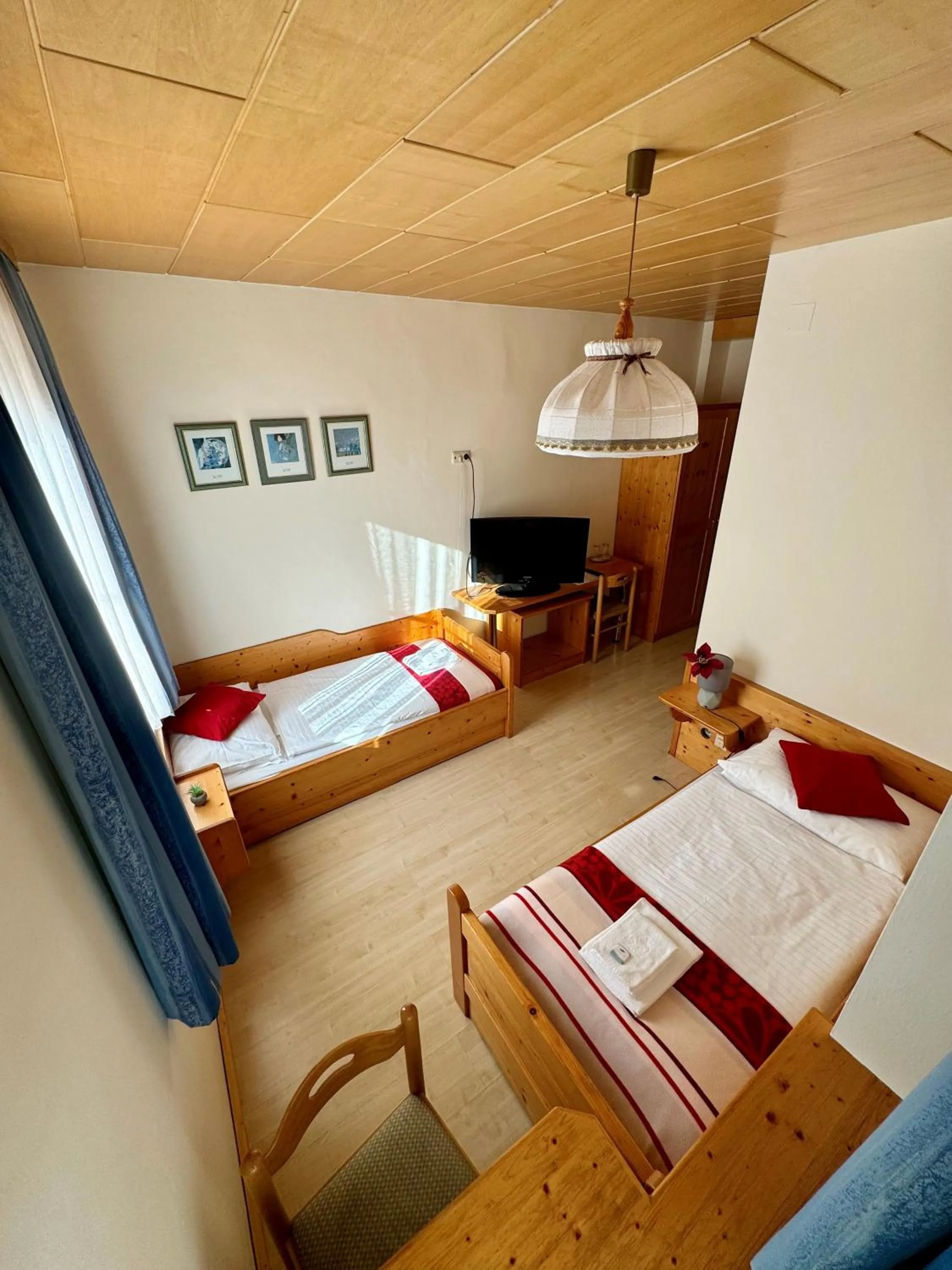 Bed in Hotel die Traube