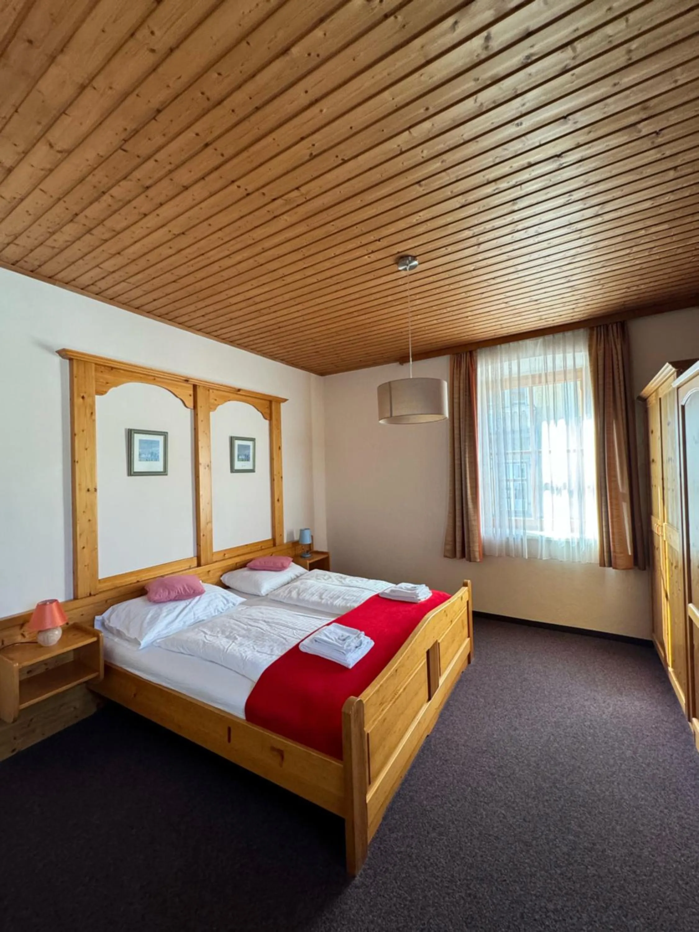 Bed in Hotel die Traube