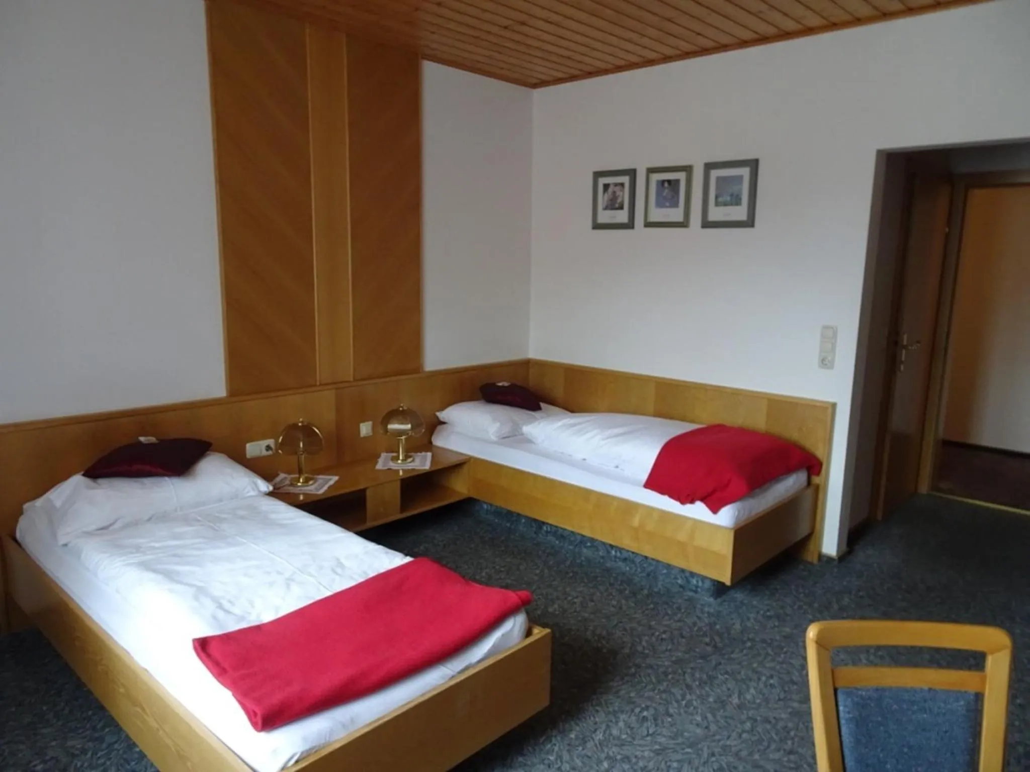 Bed in Hotel die Traube
