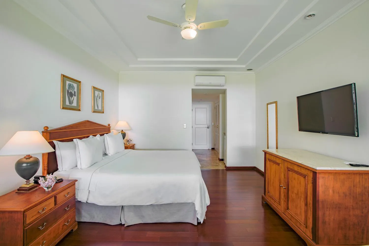 Bed in Hotel Fazenda Dona Carolina