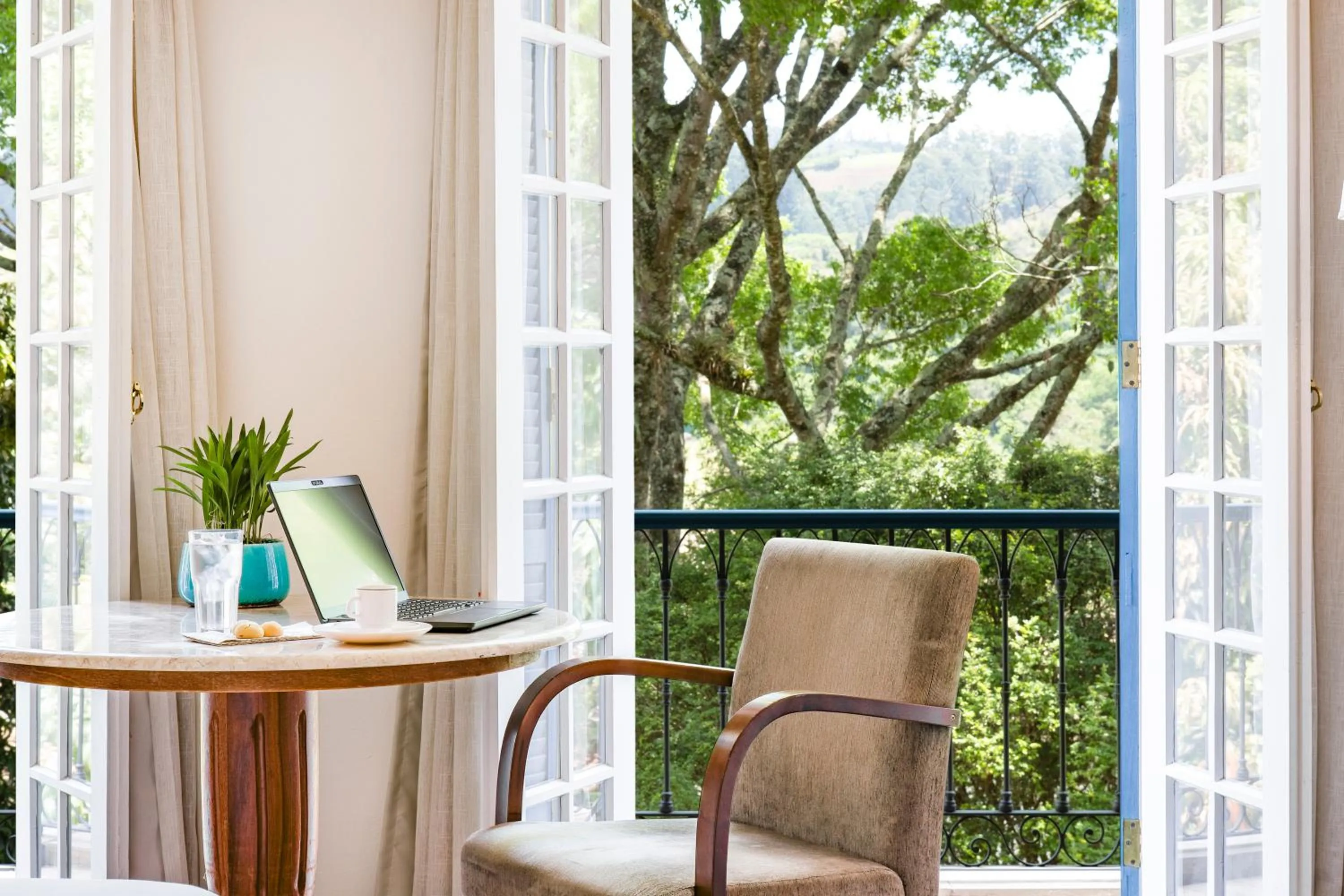 Balcony/Terrace in Hotel Fazenda Dona Carolina