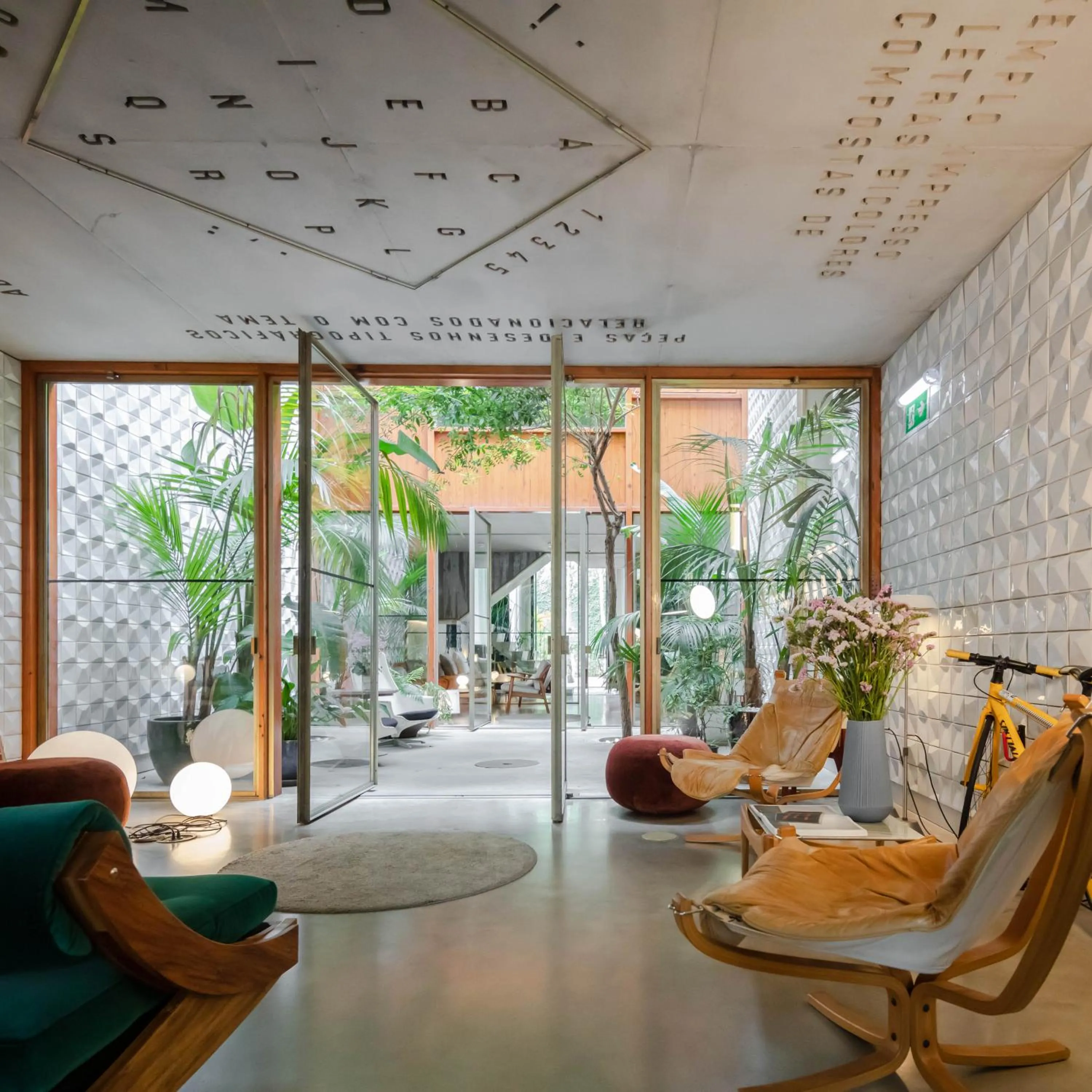 Living room in Hotel Tipografia do Conto by Casa do Conto