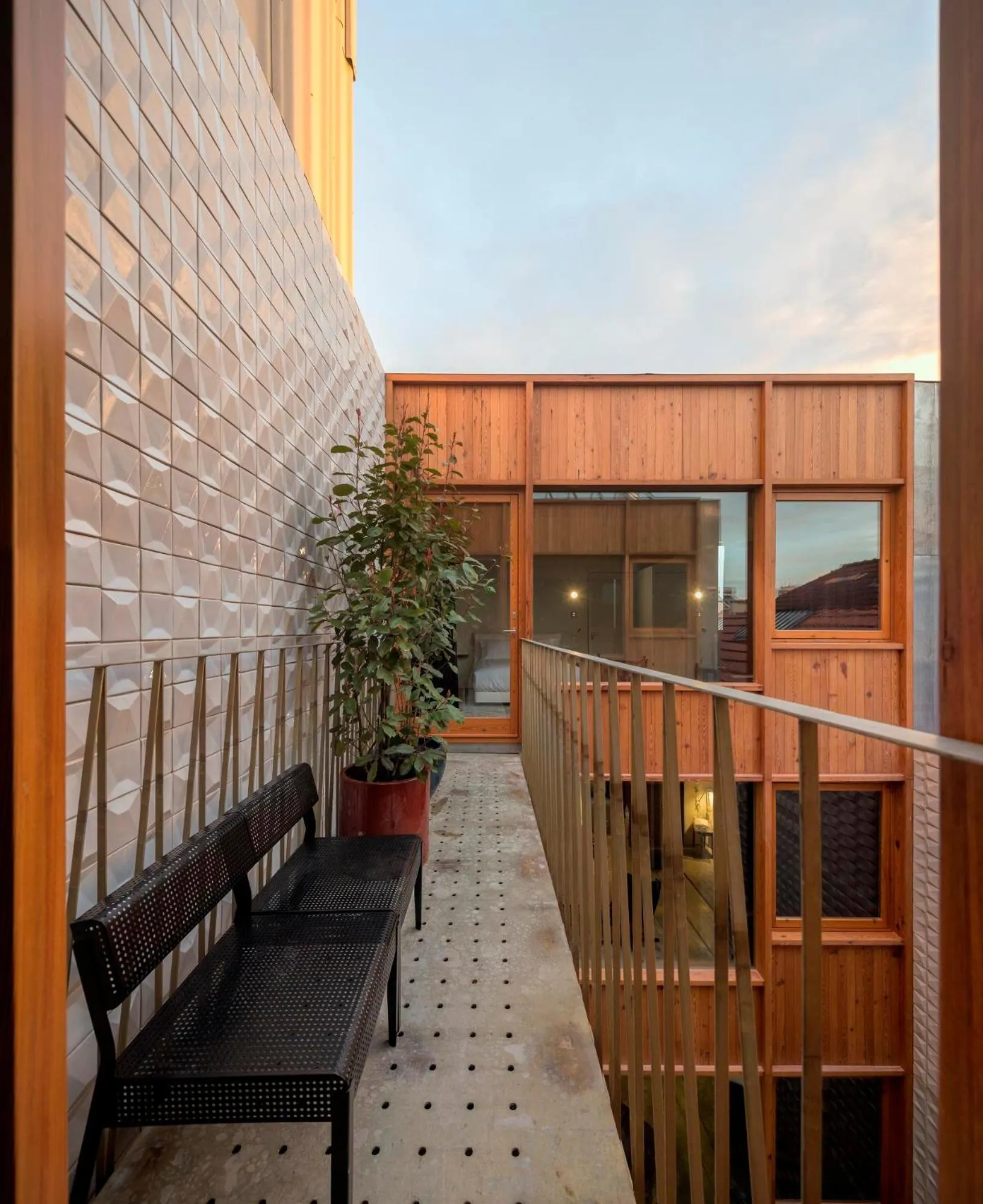 Balcony/Terrace in Hotel Tipografia do Conto by Casa do Conto