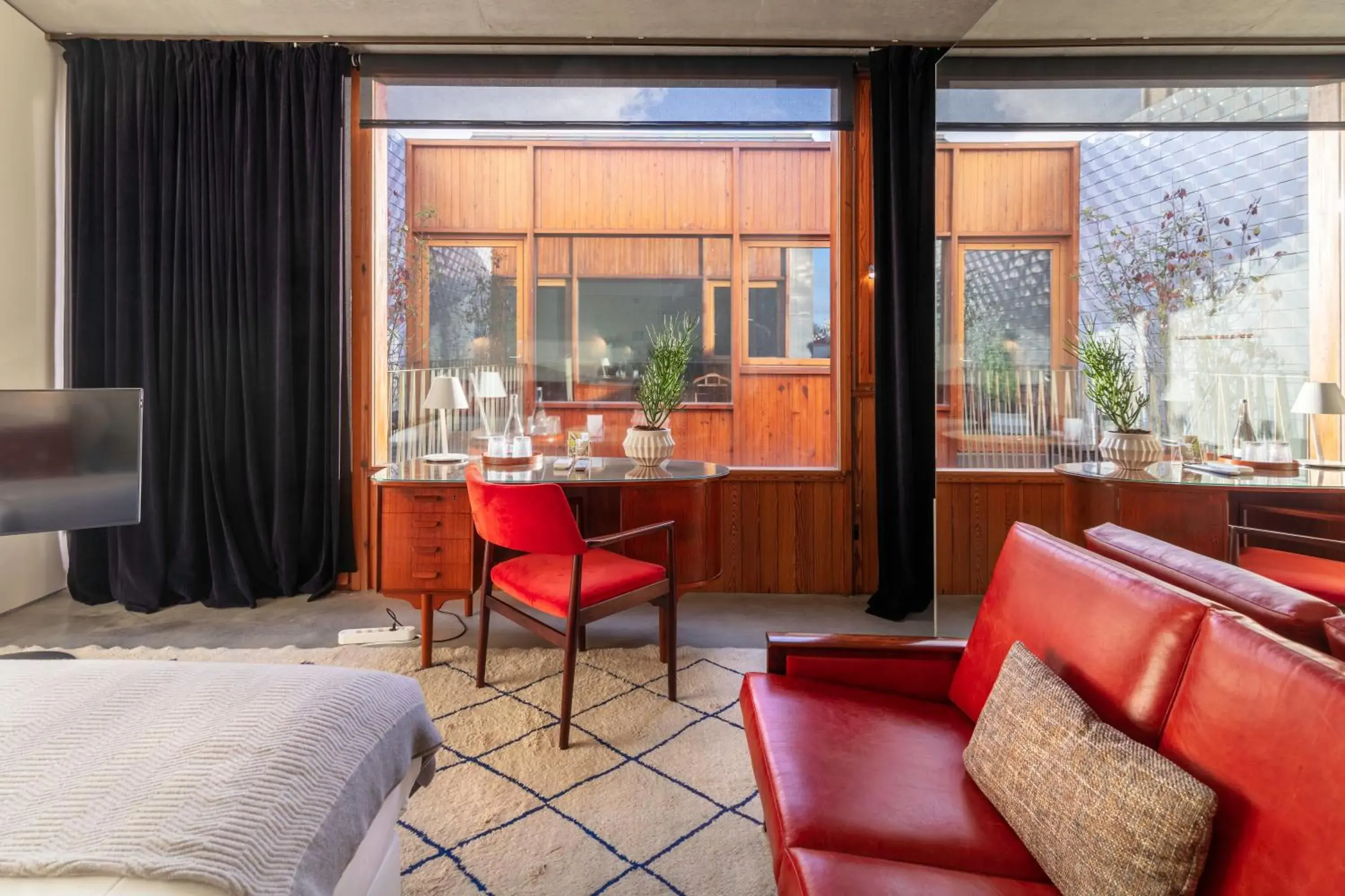 Deluxe Double Room inner Courtyard View in Hotel Tipografia do Conto by Casa do Conto Deluxe Double Room inner Courtyard View in Hotel Tipografia do Conto by Casa do Conto