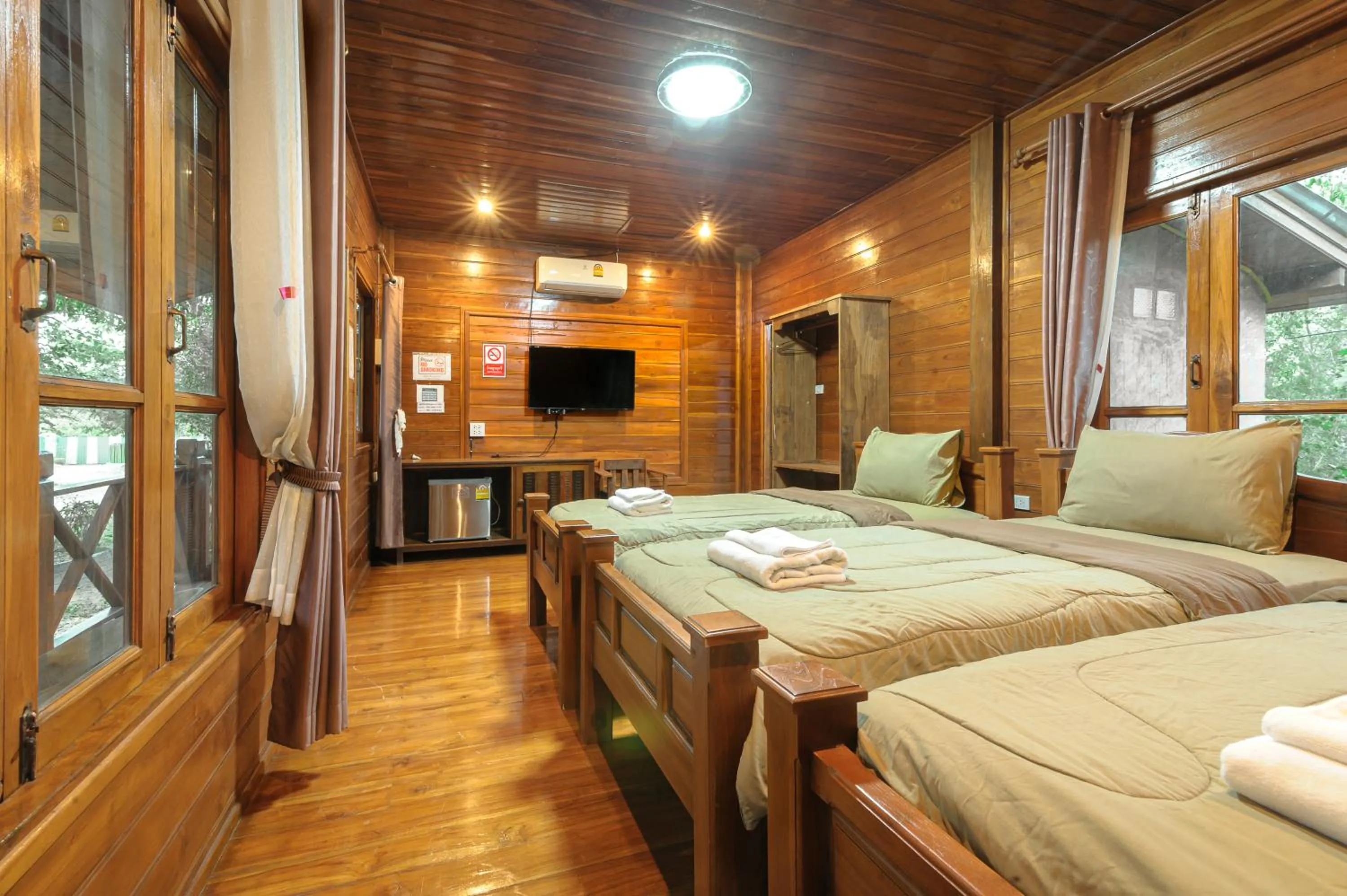 Bed in Denchai City Resort เด่นชัยซิตี้ รีสอร์ท