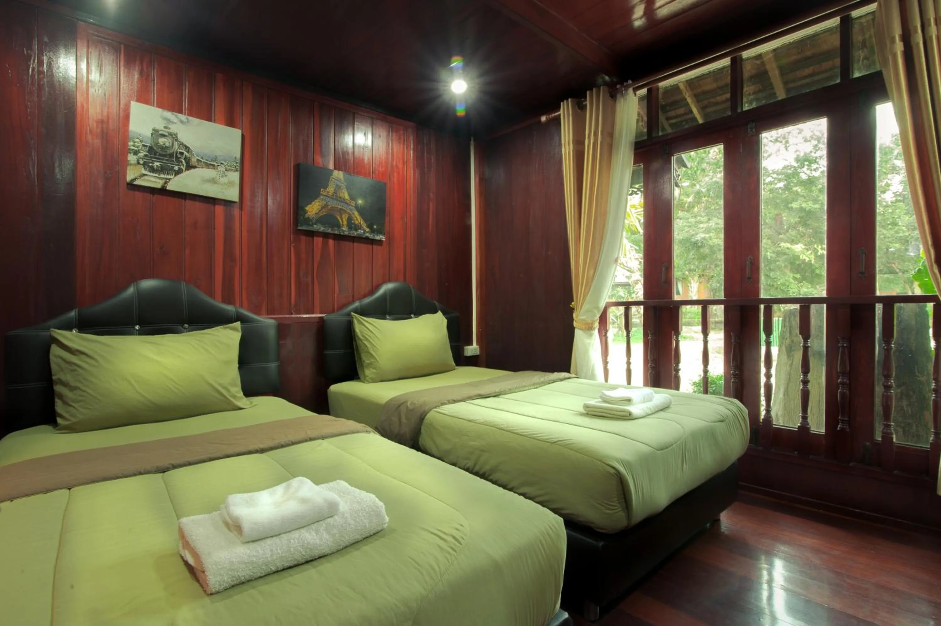 Standard Twin Room with Garden View in Denchai City Resort เด่นชัยซิตี้ รีสอร์ท
