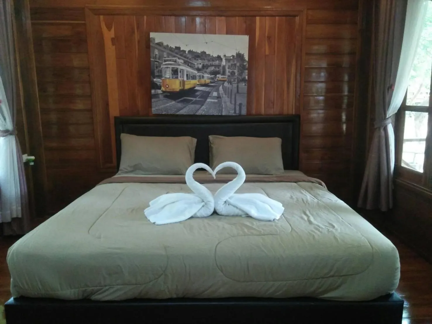 Bed in Denchai City Resort เด่นชัยซิตี้ รีสอร์ท