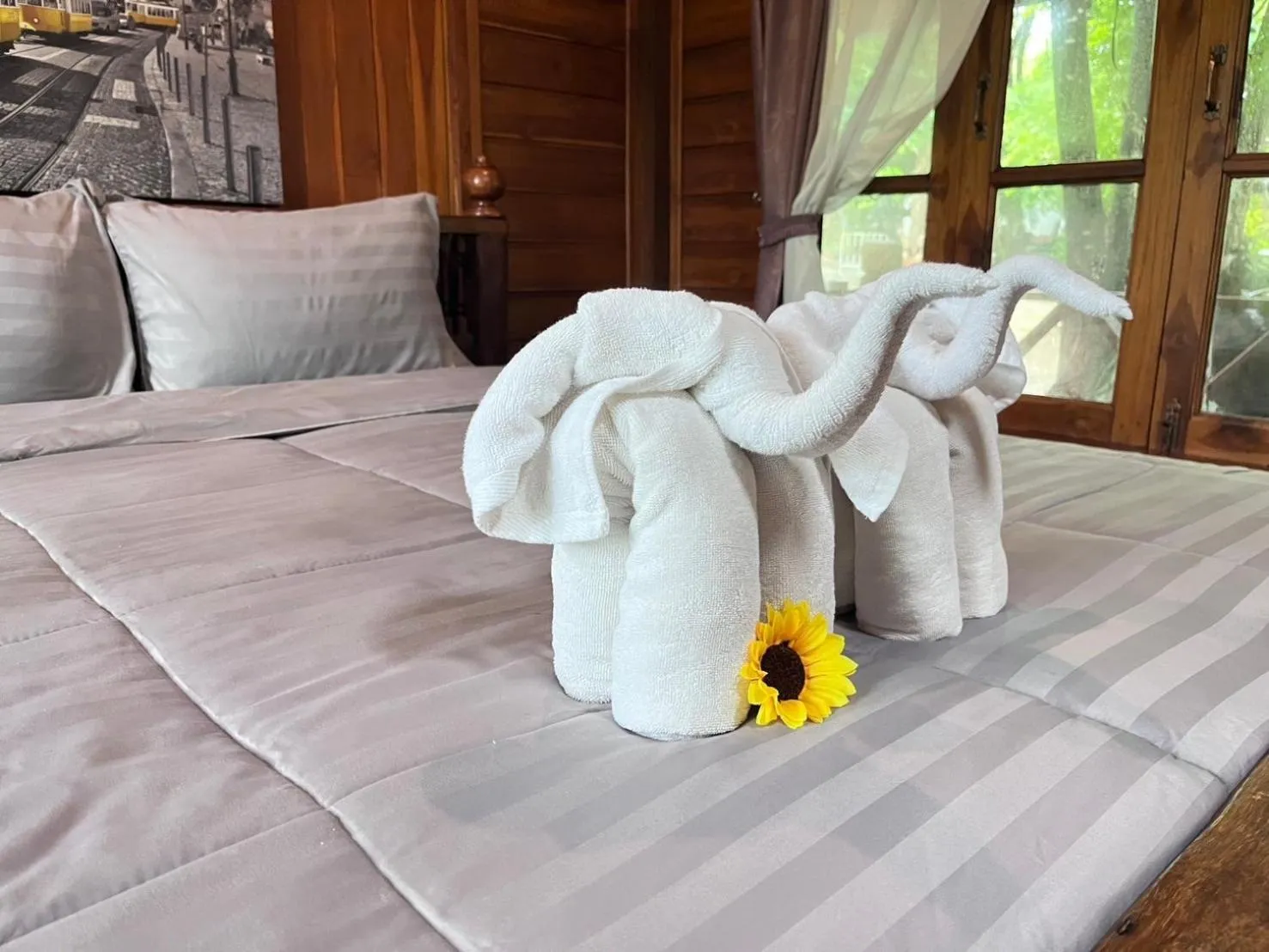 Bed in Denchai City Resort เด่นชัยซิตี้ รีสอร์ท