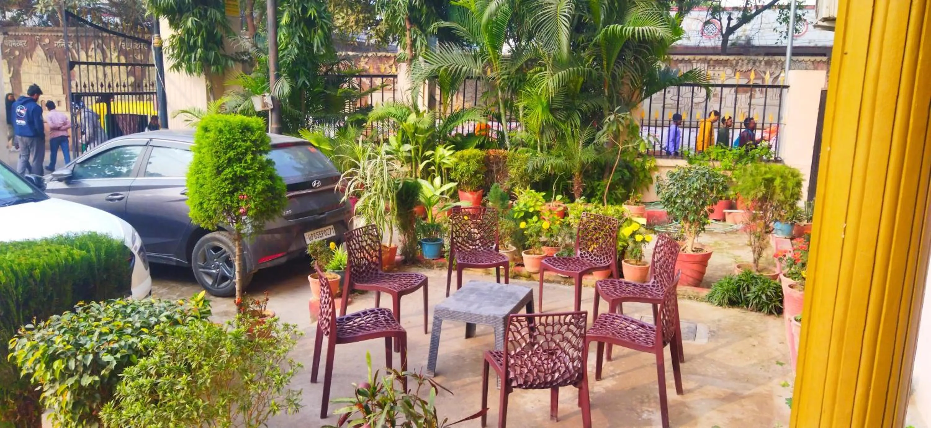 Garden in Vandana Residency