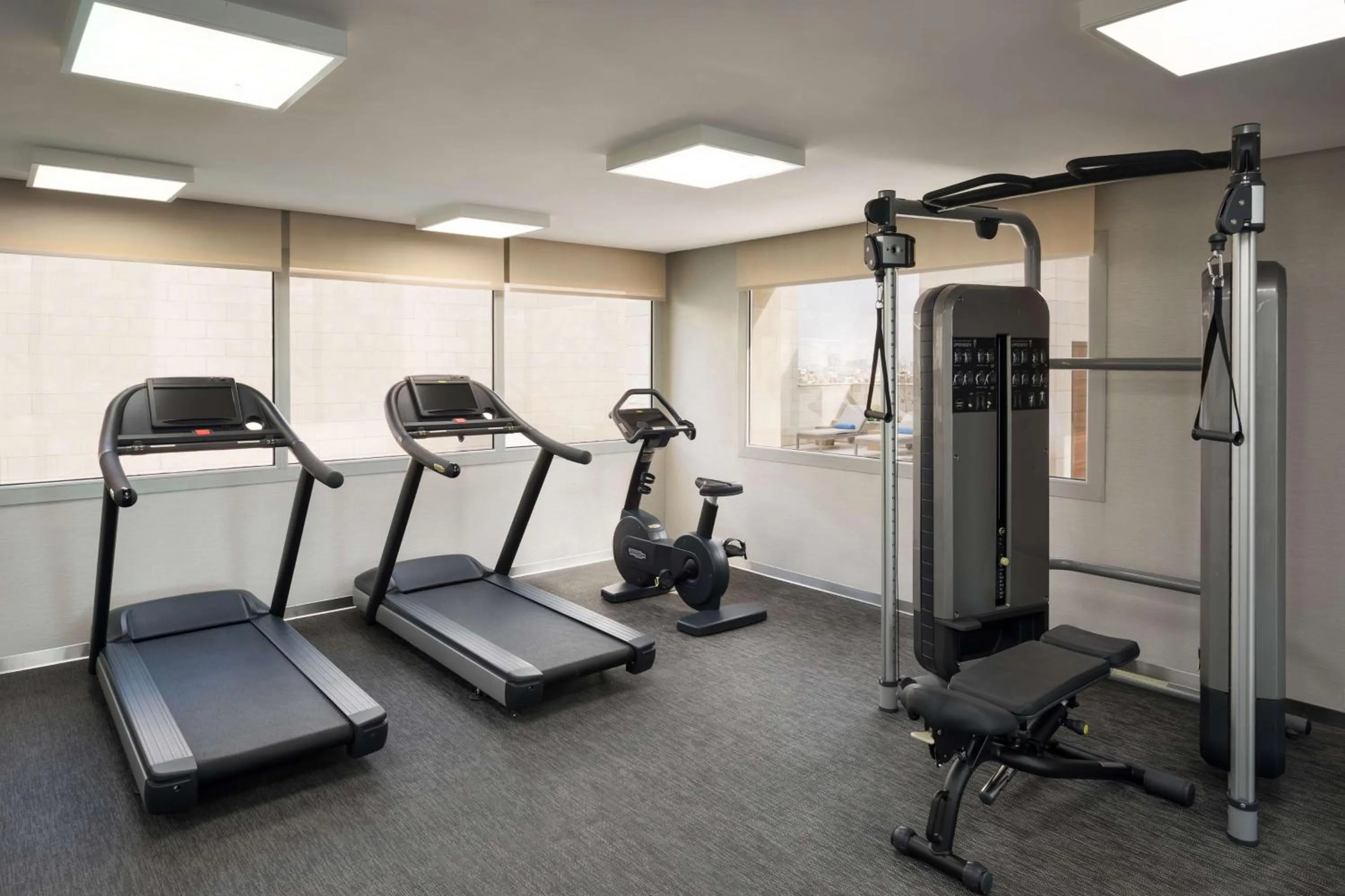 Fitness centre/facilities in Hyatt House Jeddah Sari Street