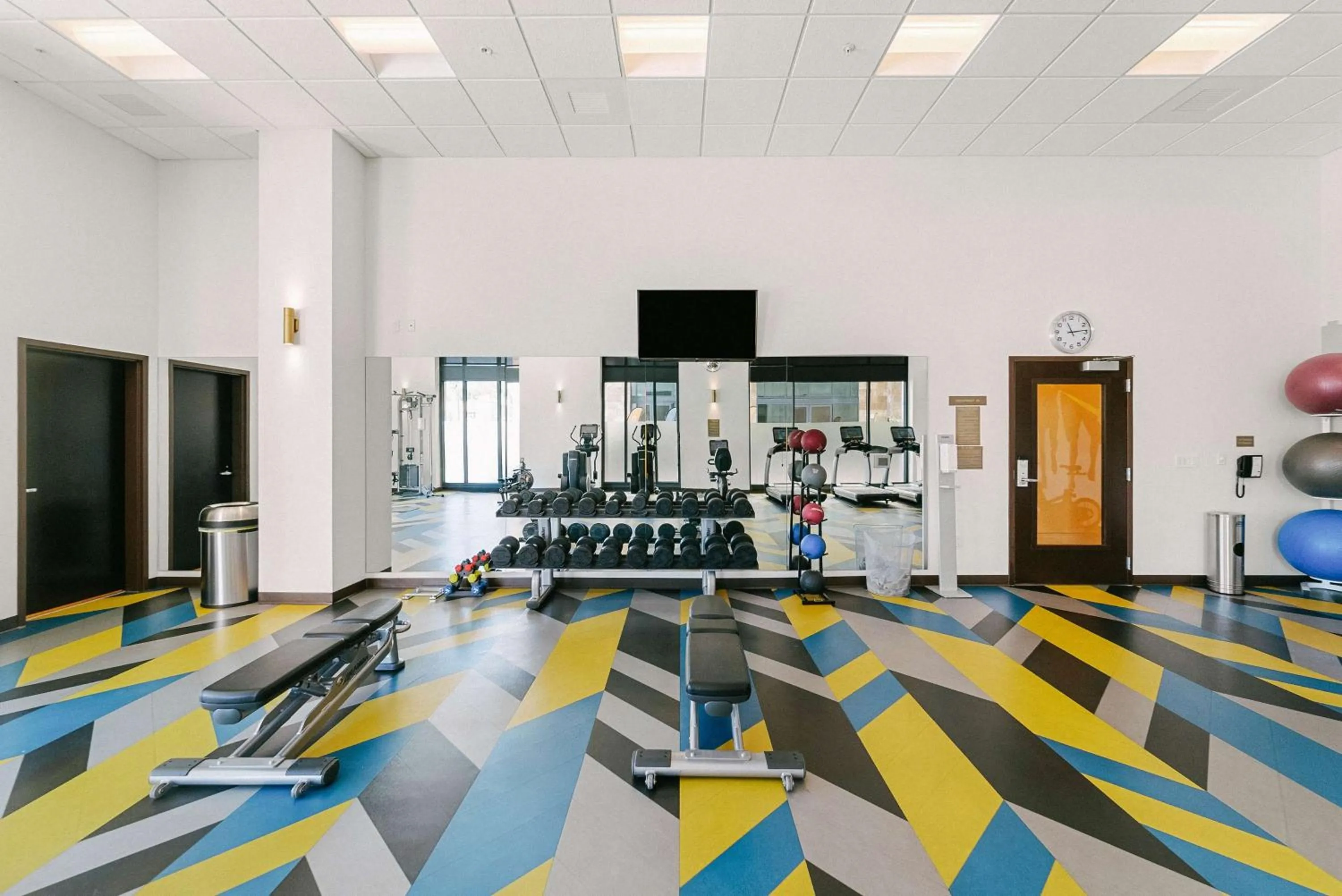 Fitness centre/facilities in Hyatt Place Pasadena