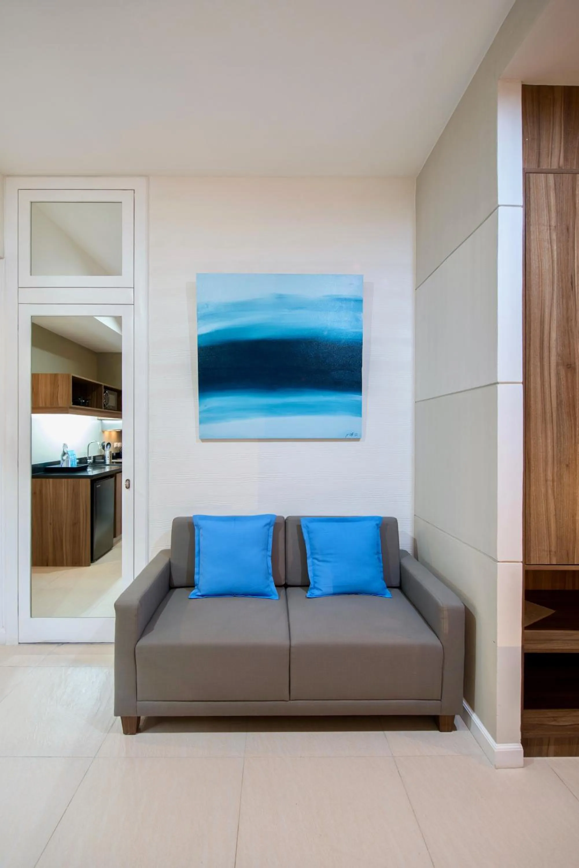 Living room in The Sphere Serviced Residences Managed by HII