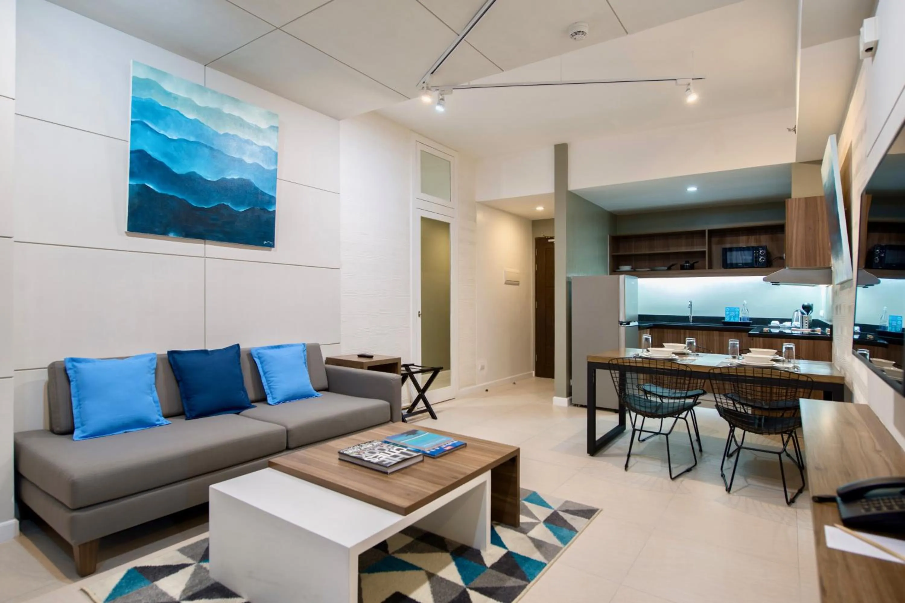 Living room in The Sphere Serviced Residences Managed by HII