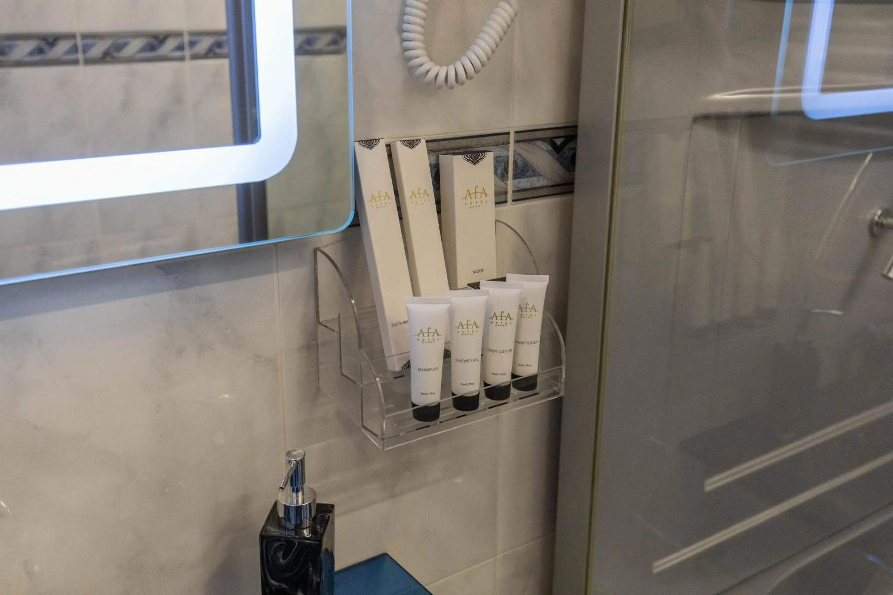 Bathroom in Hotel Afa