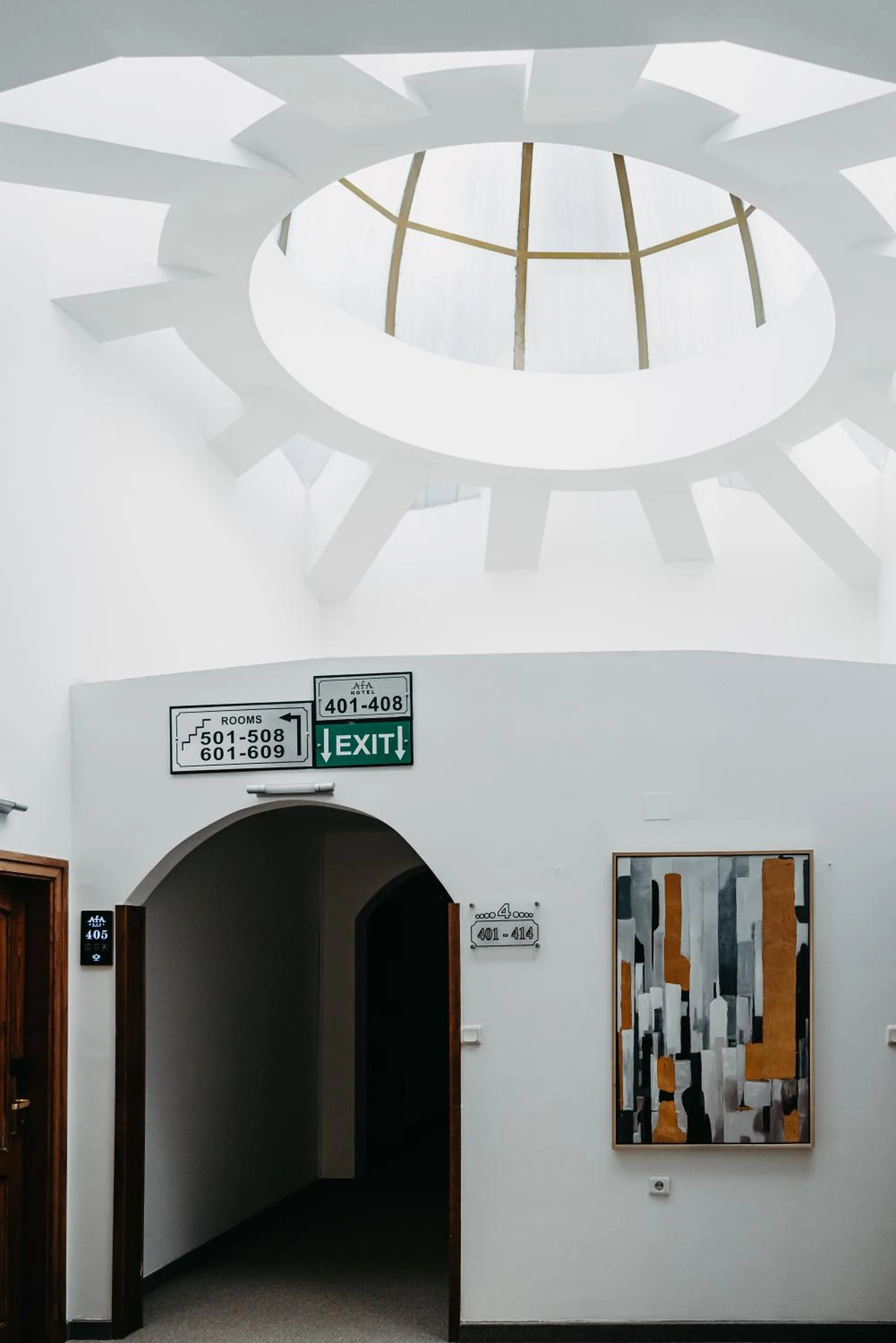 Lobby or reception in Hotel Afa